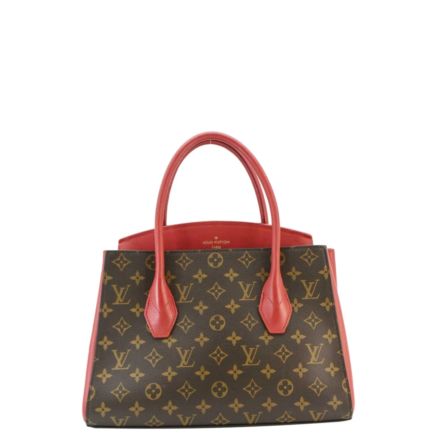 LOUIS VUITTON Florine Monogram Canvas Shoulder Bag Red - Image 3