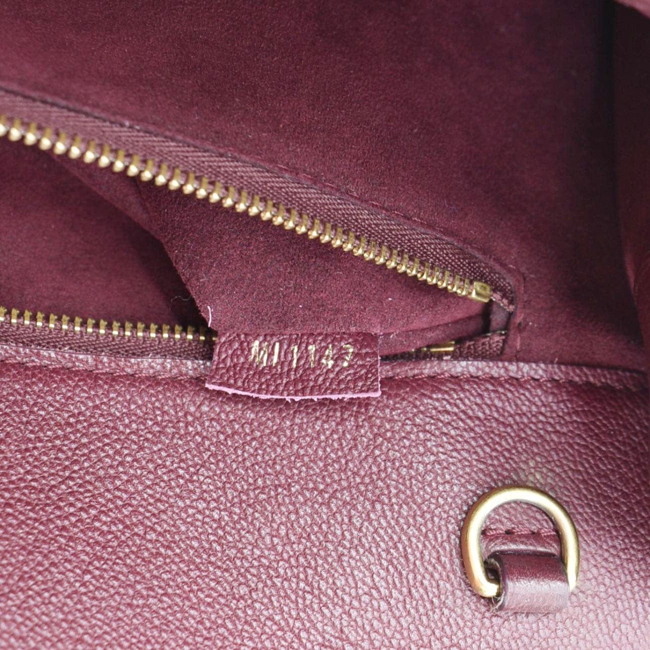 LOUIS VUITTON Florine Monogram Canvas Shoulder Bag Burgundy - Image 12
