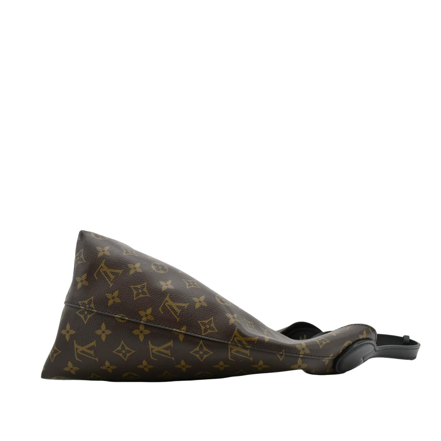 Louis Vuitton Flower Monogram Canvas Hobo Bag Brown - Image 6