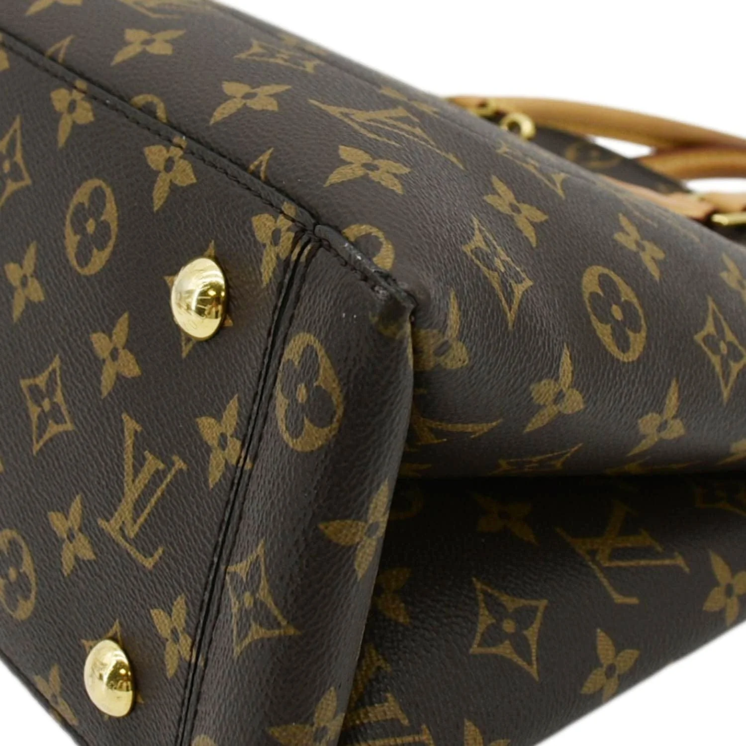 LOUIS VUITTON Flower Zipped Monogram Canvas Tote Bag Brown - RTS - Image 9