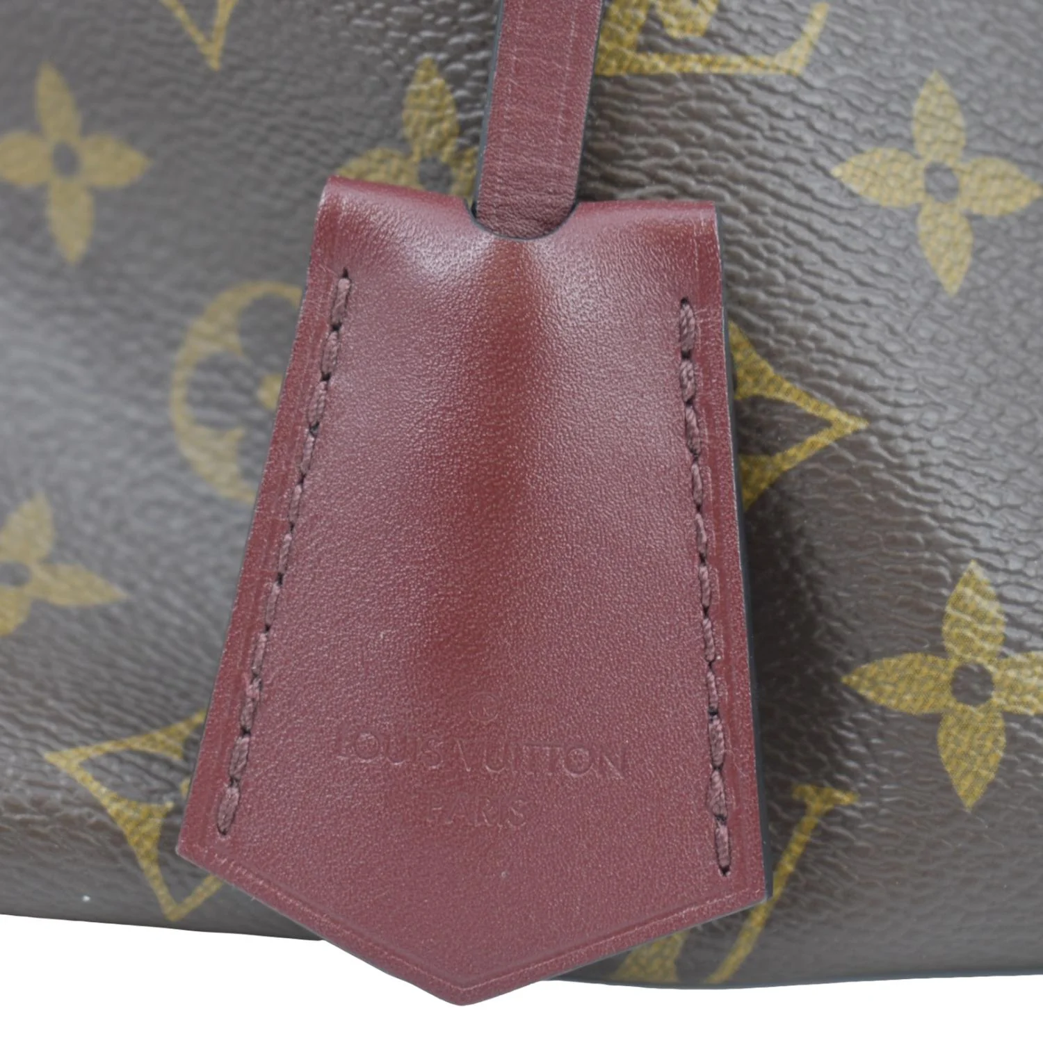 LOUIS VUITTON Flower Zipped Monogram Canvas Tote Bag Brown - Image 11