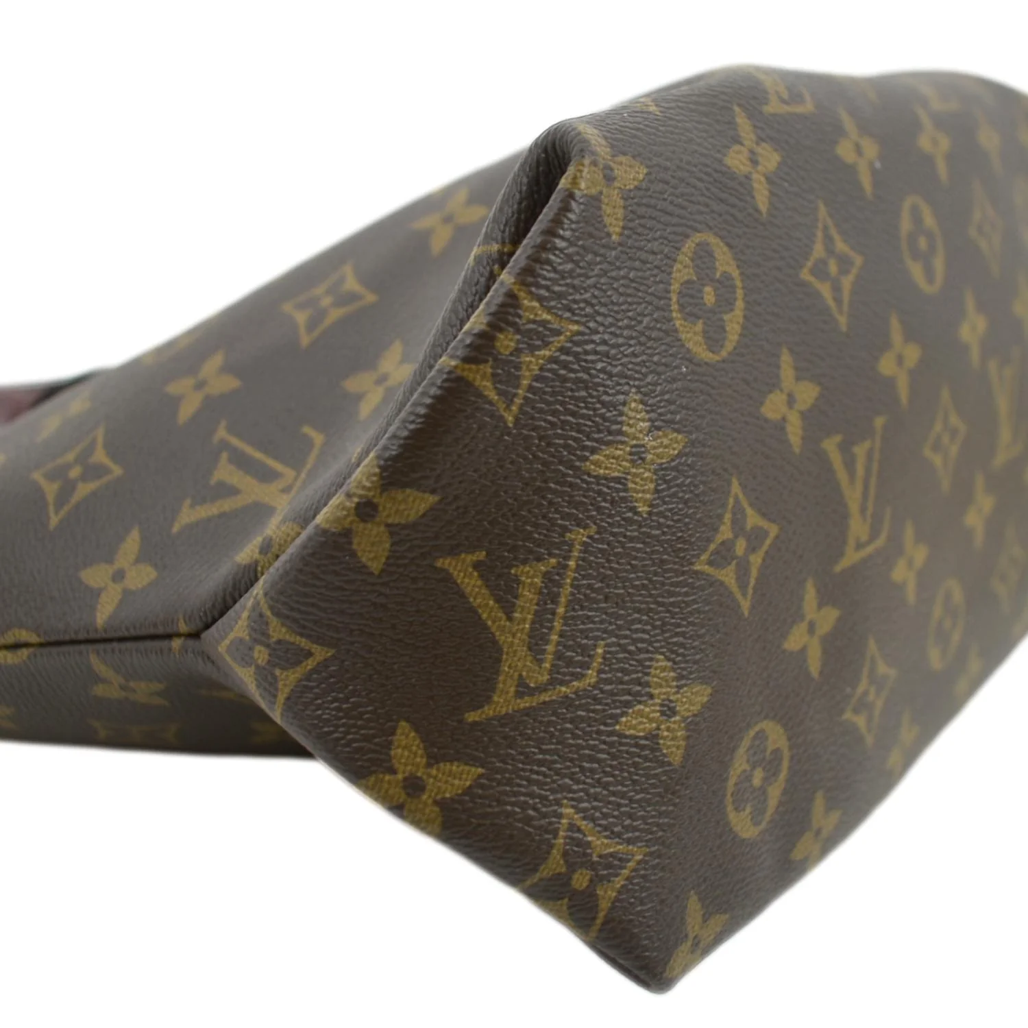 LOUIS VUITTON Flower Zipped Monogram Canvas Tote Bag Brown - Image 8