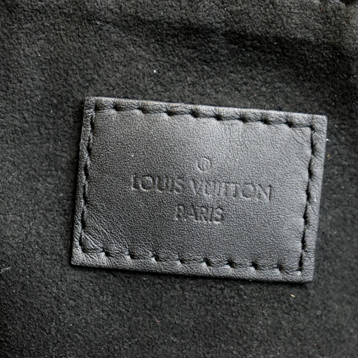 LOUIS VUITTON Flower Zipped MM Monogram Canvas Tote Bag Noir - Image 12