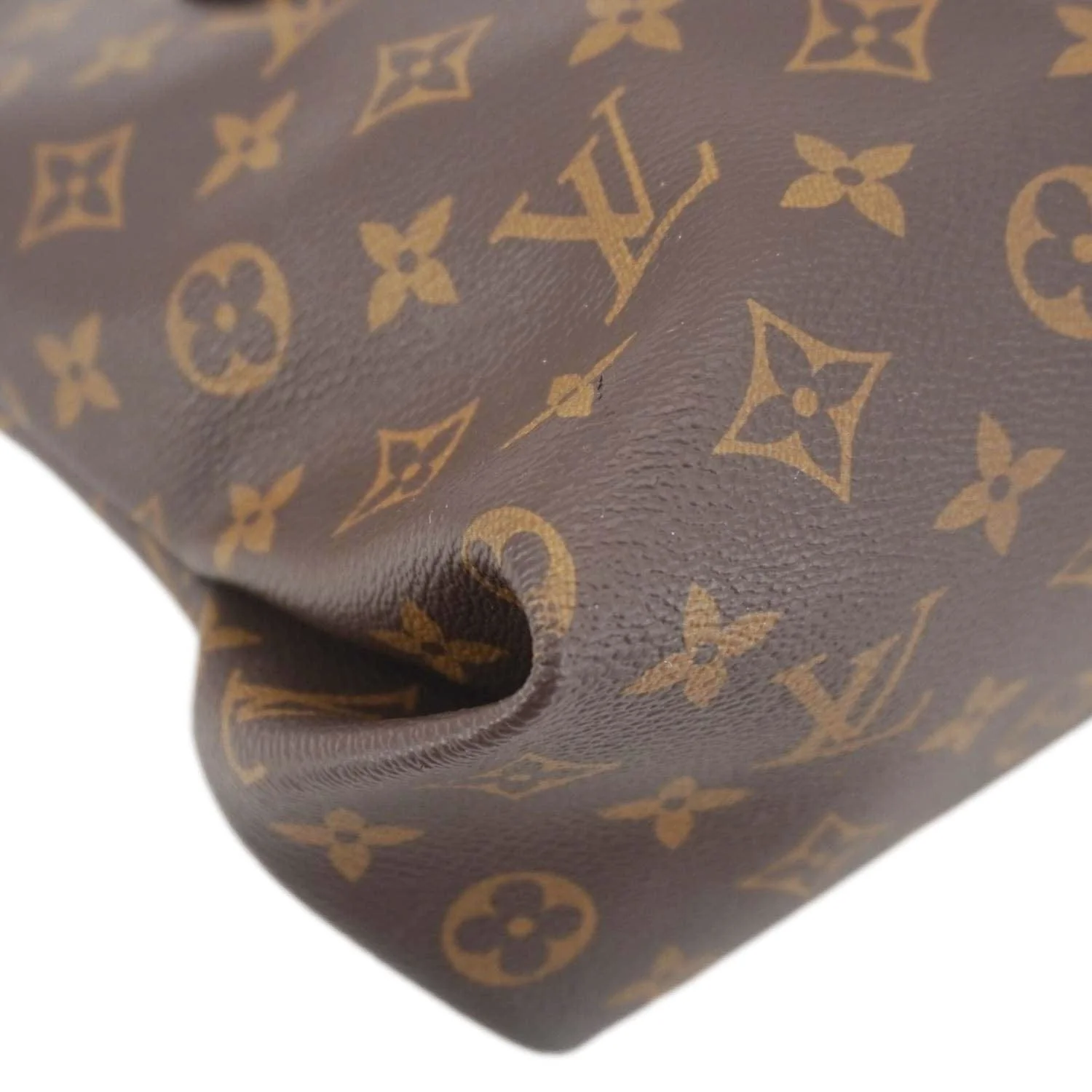LOUIS VUITTON Flower Zipped PM Monogram Canvas Tote Bag Lie De Vin - Image 8