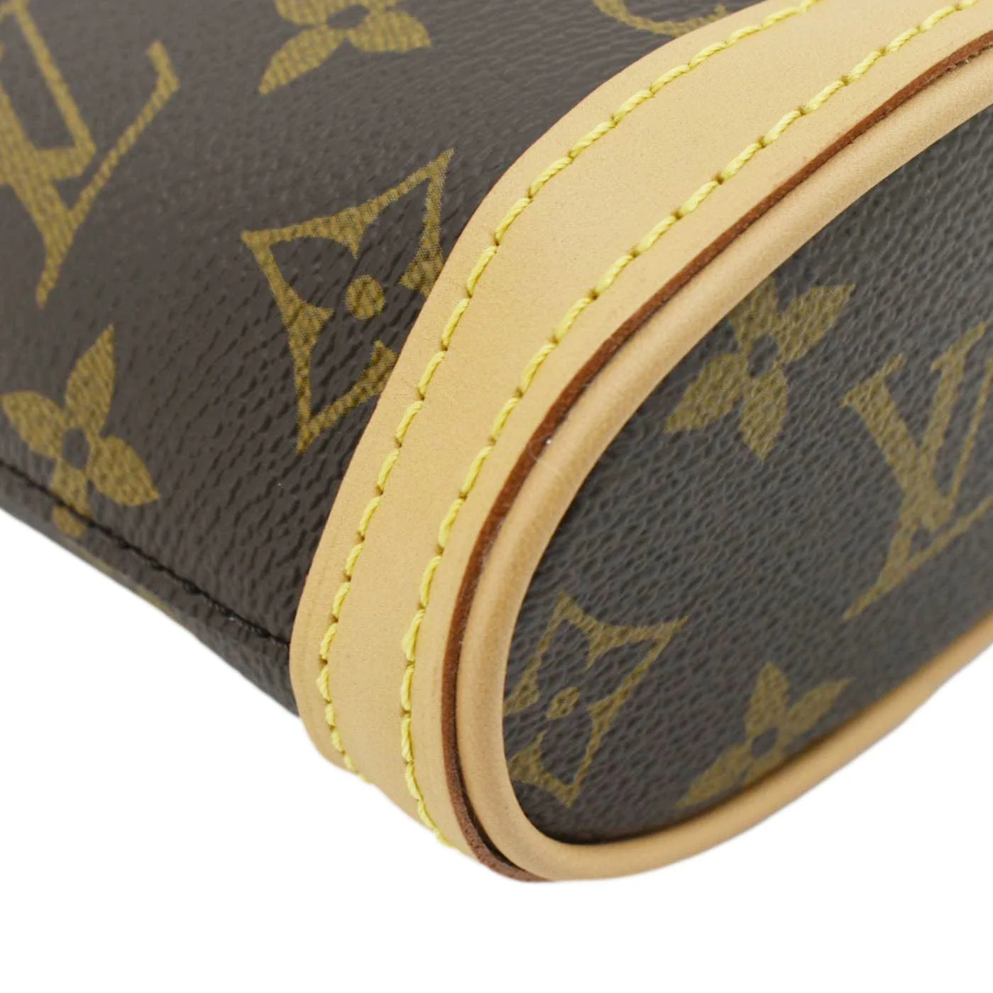 LOUIS VUITTON Fold Me Pouch Monogram Canvas Shoulder Bag Brown - Image 10