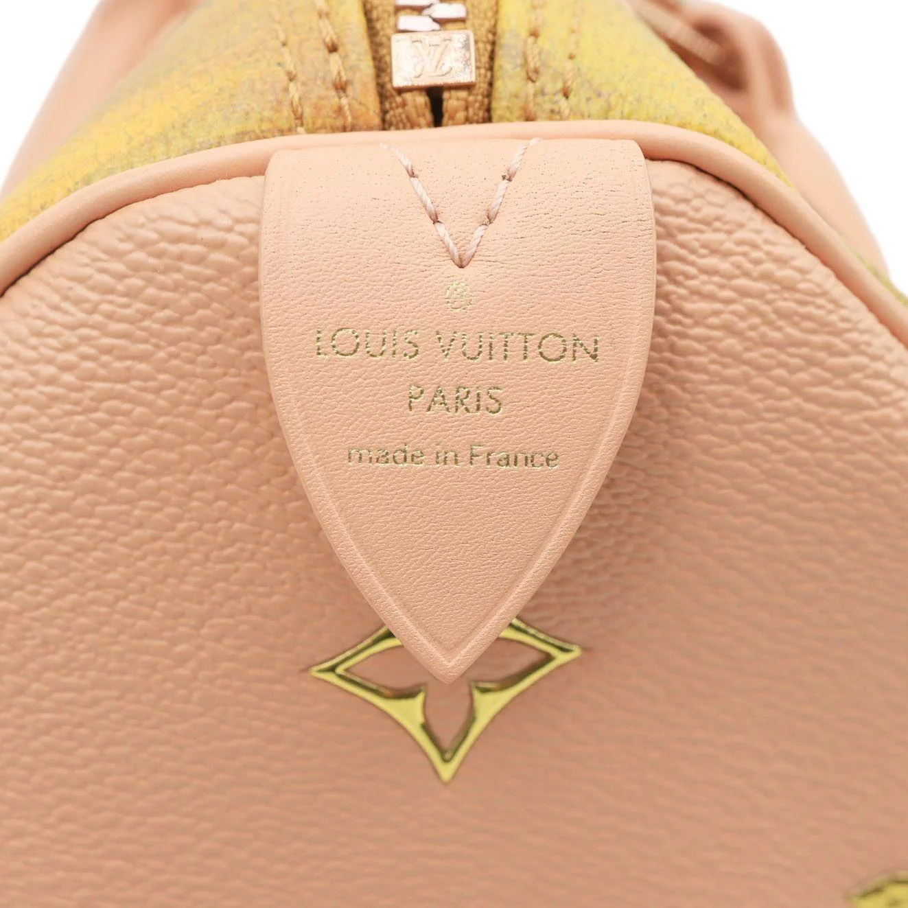 LOUIS VUITTON Speedy 30 Fragonard Coated Canvas Satchel Bag Pink - Image 14