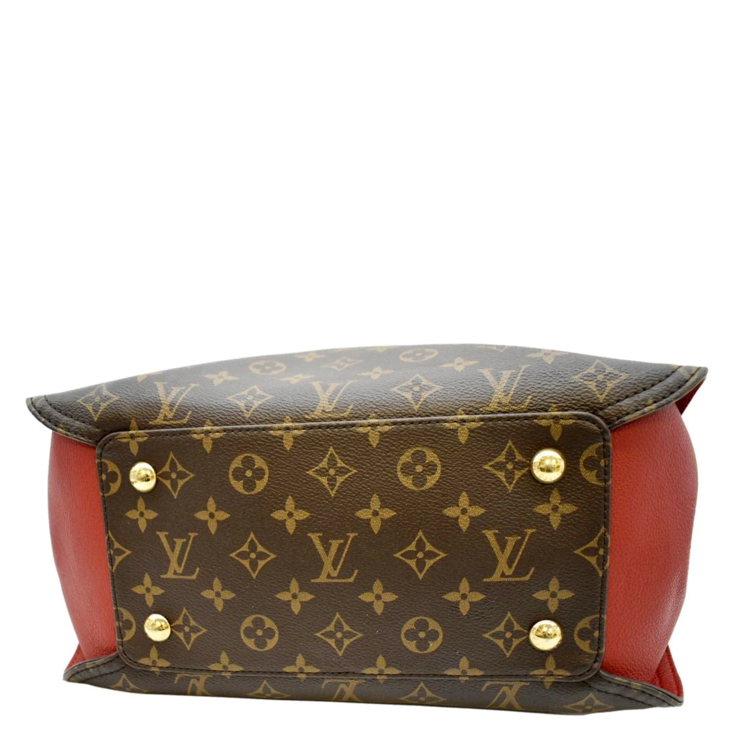 LOUIS VUITTON Gaia Monogram Canvas Shoulder Bag Cerise - Image 9