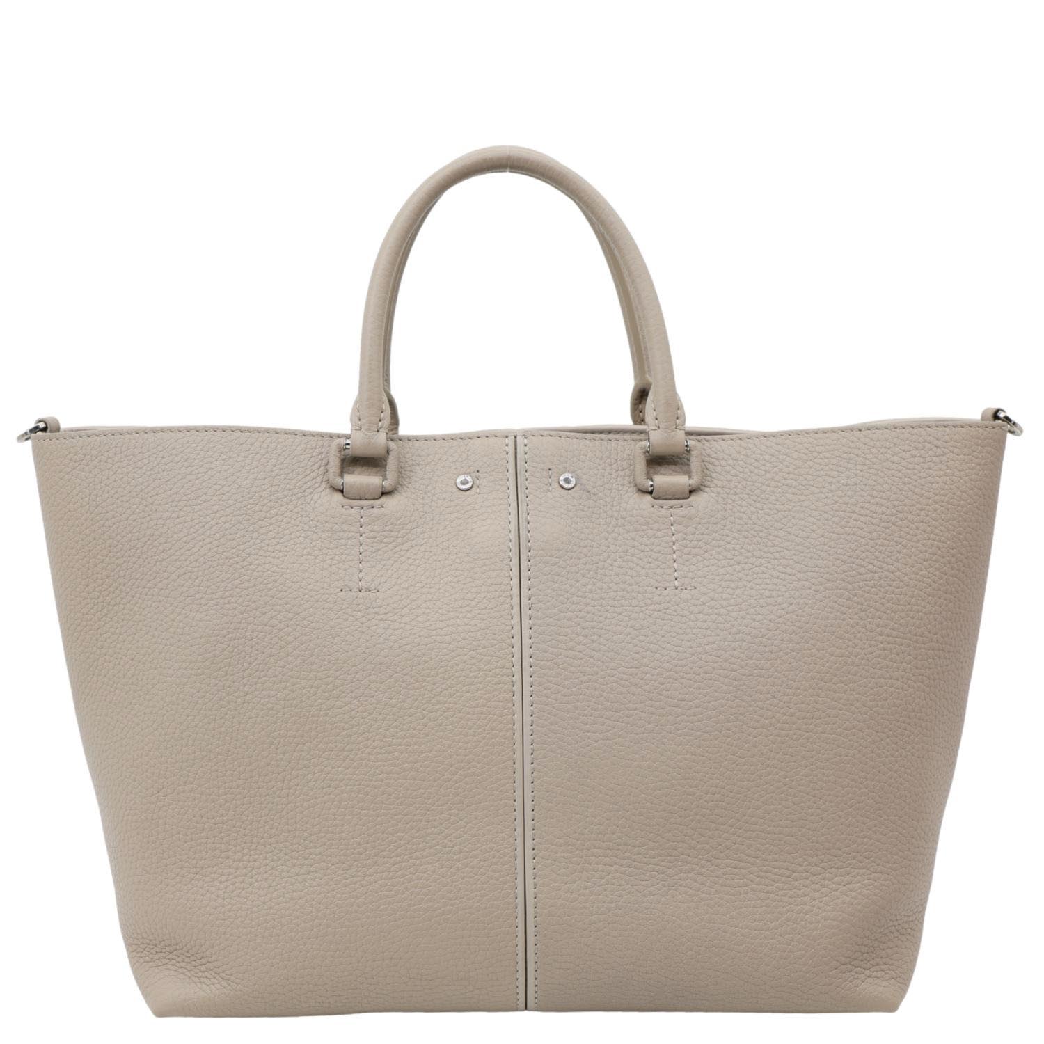 LOUIS VUITTON Pernelle Taurillon Leather Tote Bag Galet - Image 4