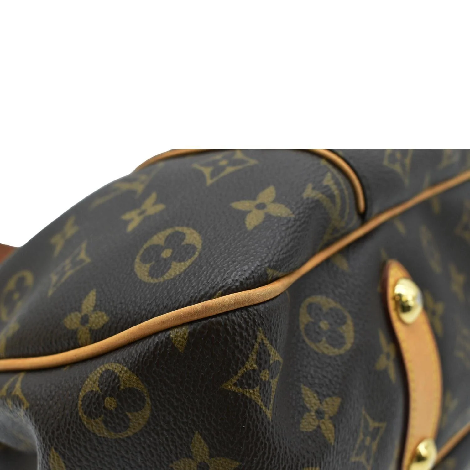 LOUIS VUITTON Galliera PM Monogram Canvas Shoulder Bag Brown - Image 9
