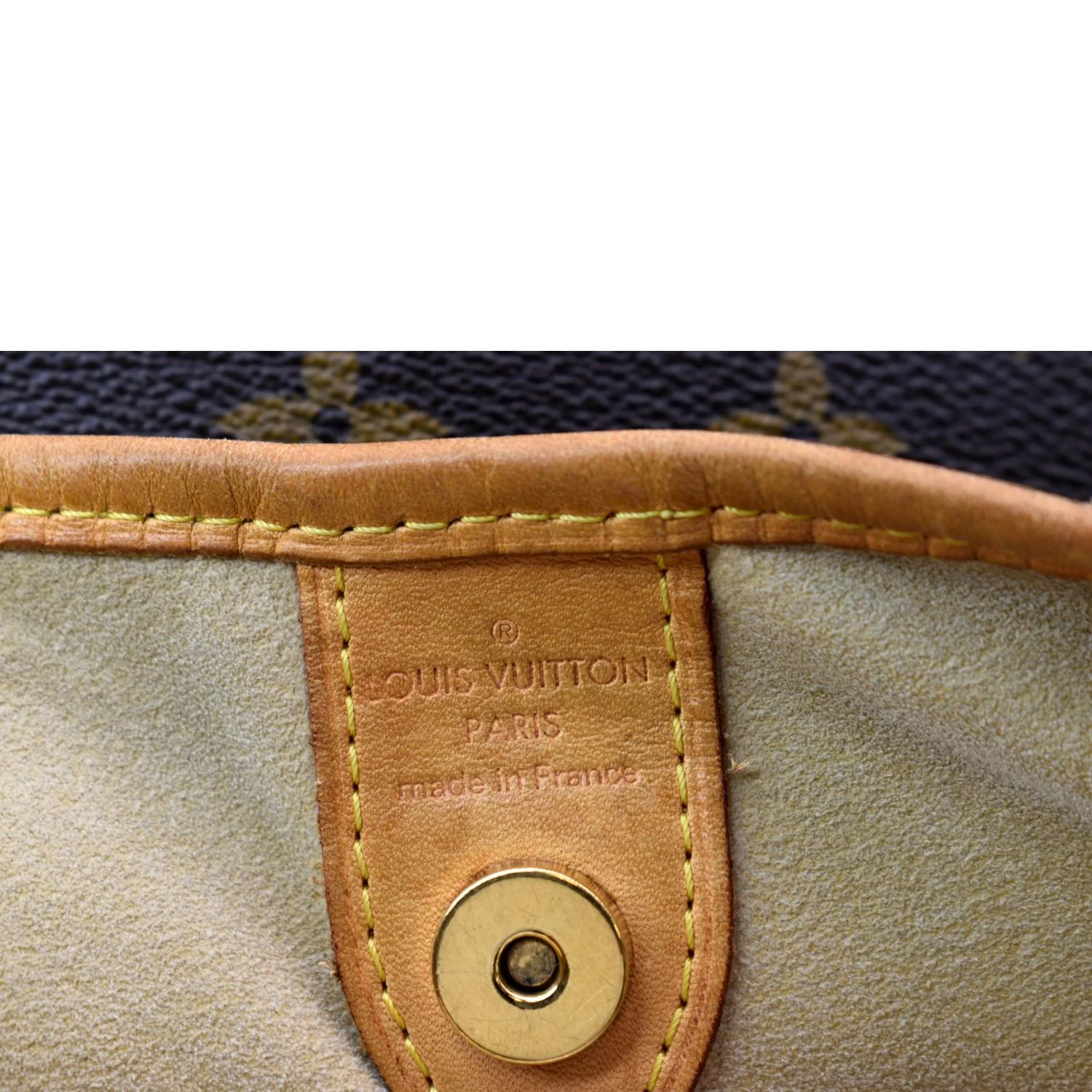 LOUIS VUITTON Galliera PM Monogram Canvas Shoulder Bag Brown - Image 11