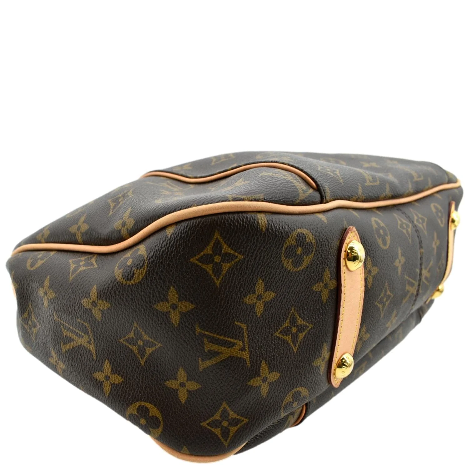 LOUIS VUITTON Galliera PM Monogram Canvas Hobo Shoulder Bag Brown - Image 8