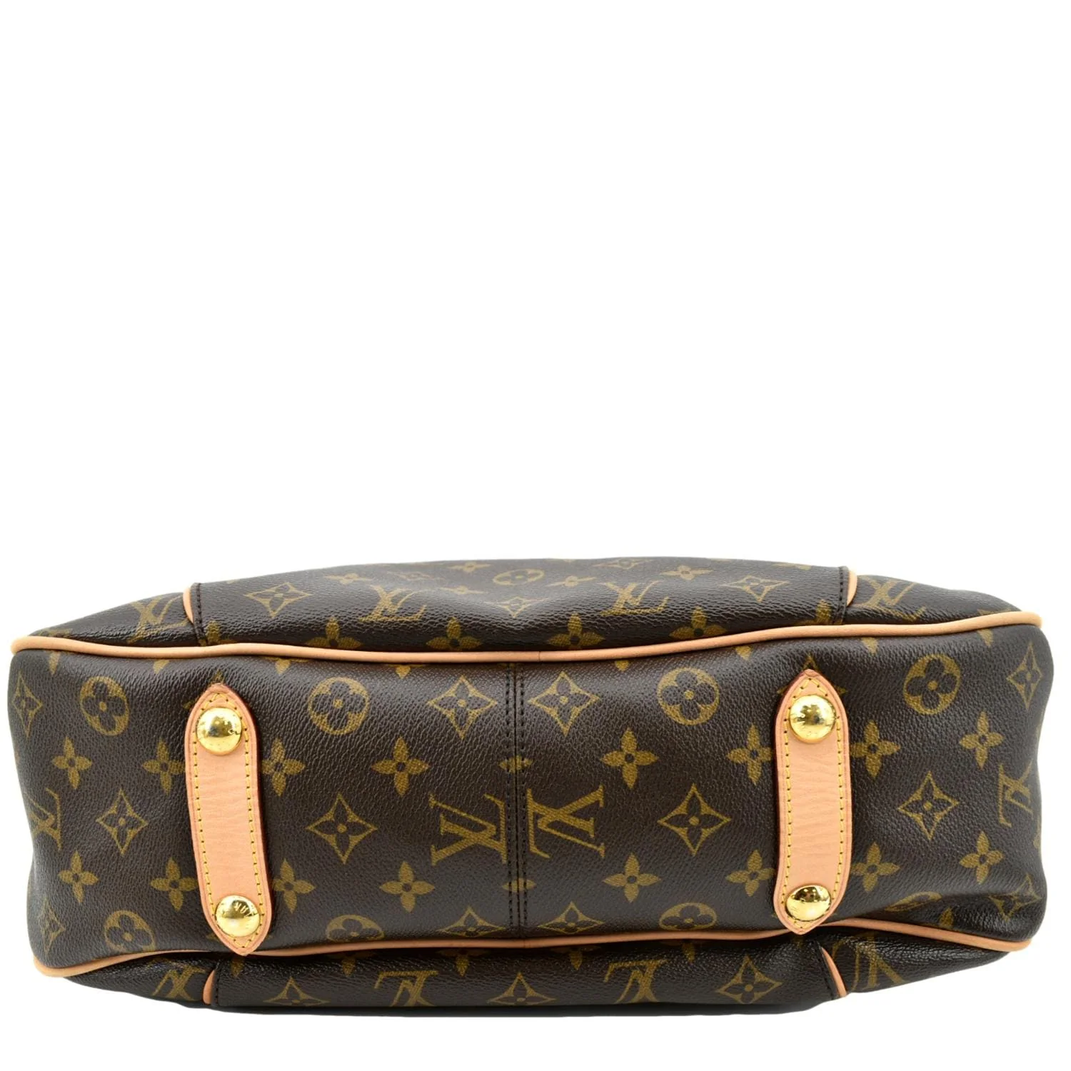 LOUIS VUITTON Galliera PM Monogram Canvas Hobo Shoulder Bag Brown - Image 9