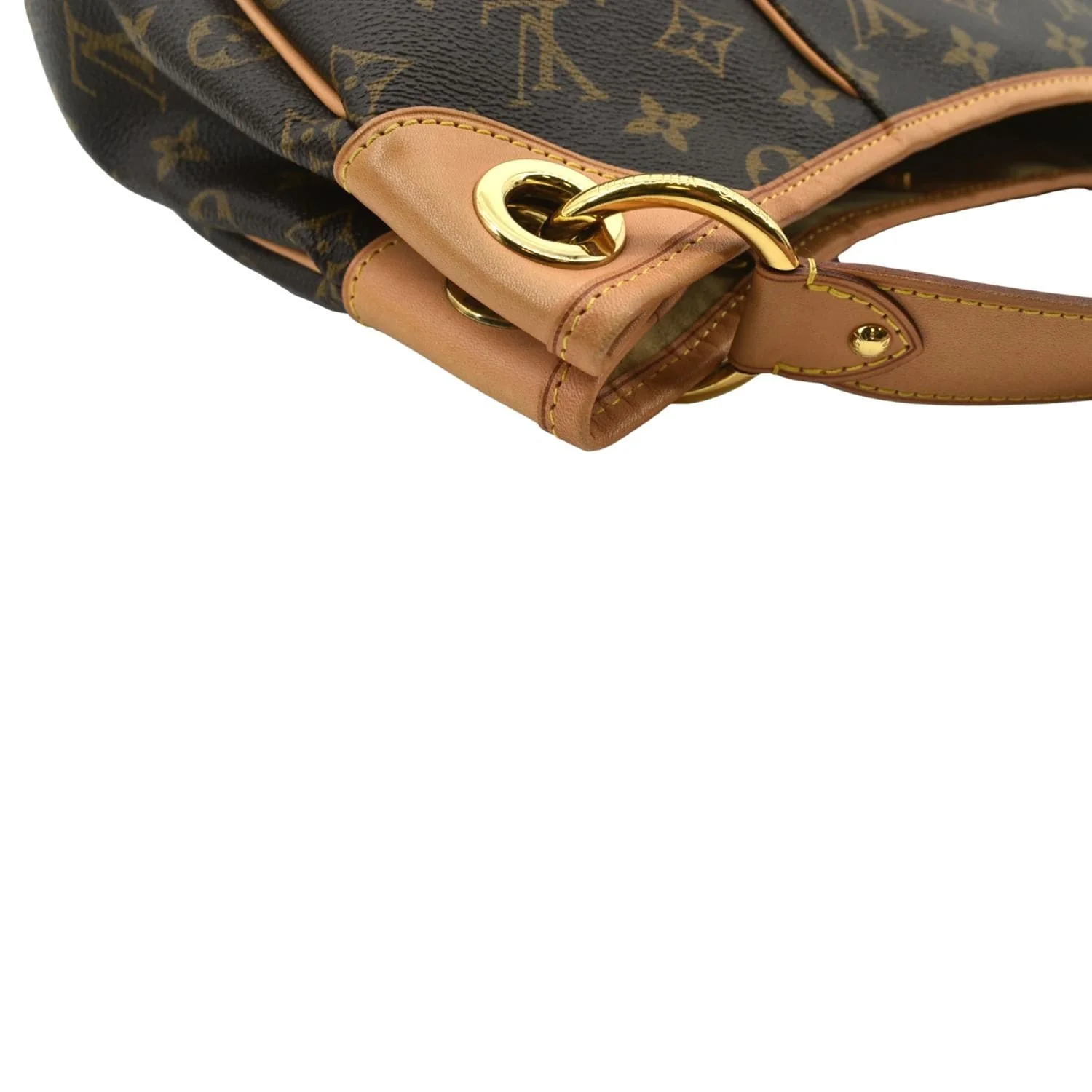 LOUIS VUITTON Galliera PM Monogram Canvas Hobo Shoulder Bag Brown - Image 6