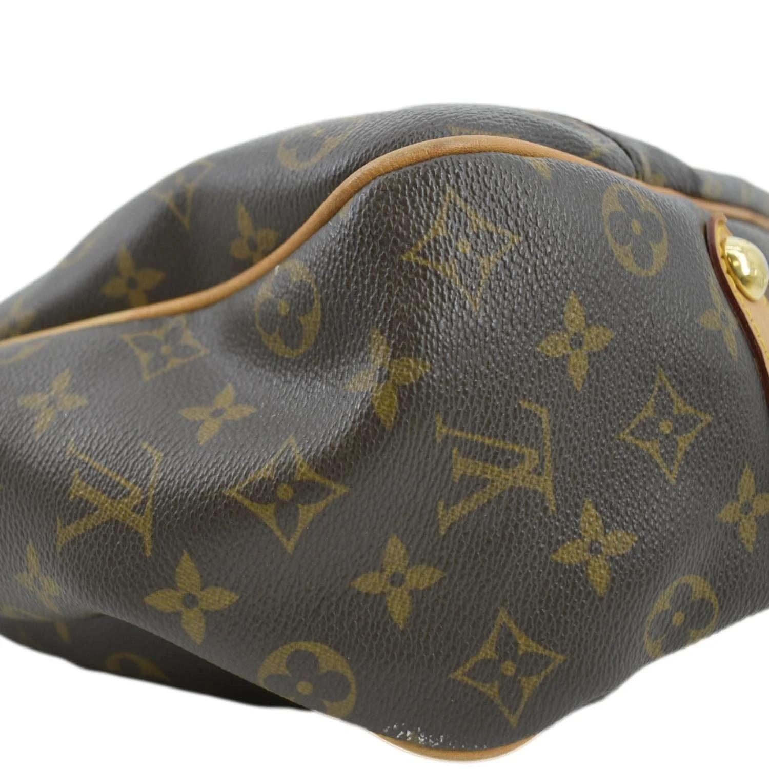 LOUIS VUITTON Galliera PM Monogram Canvas Hobo Shoulder Bag Brown - Image 12