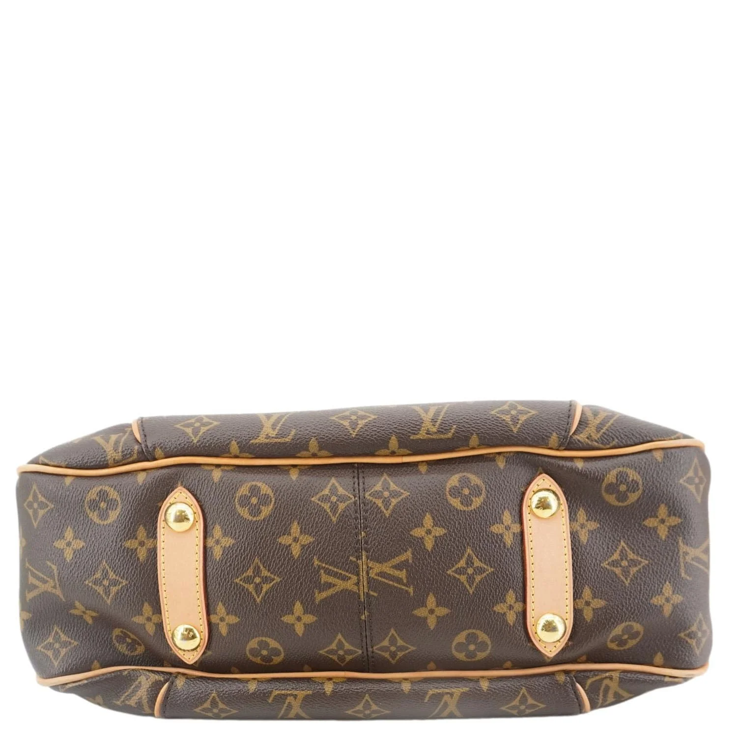 LOUIS VUITTON Galliera PM Monogram Canvas Shoulder Bag Brown - Image 8