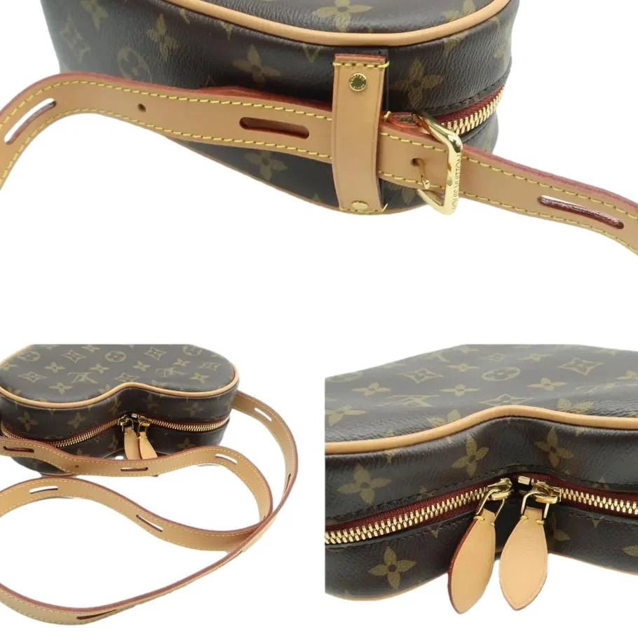 LOUIS VUITTON Game On Coeur Monogram Canvas Crossbody Bag Brown - Image 6