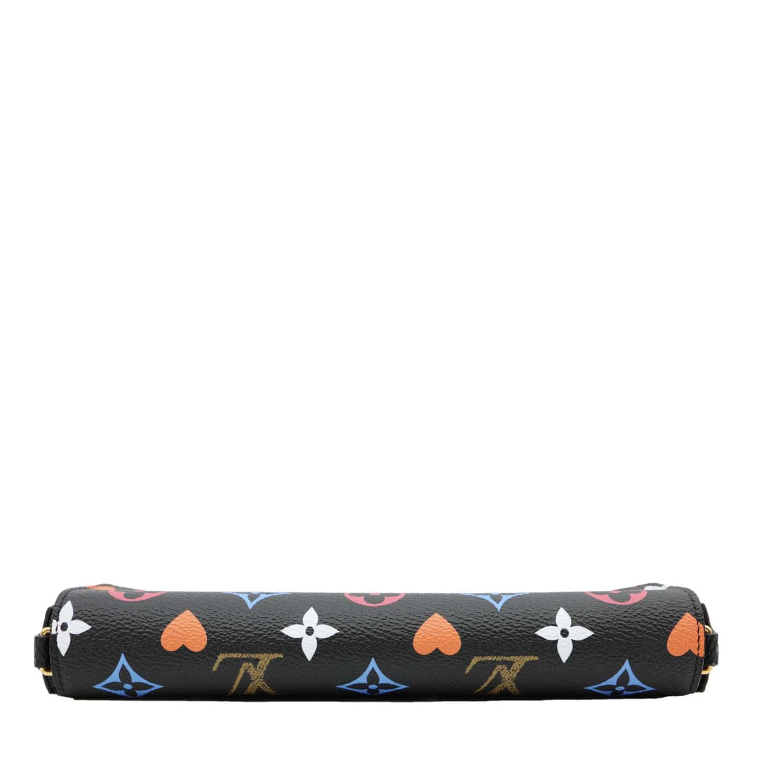 LOUIS VUITTON Pochette Felicie Game On Canvas Crossbody Bag Multicolor - Image 6