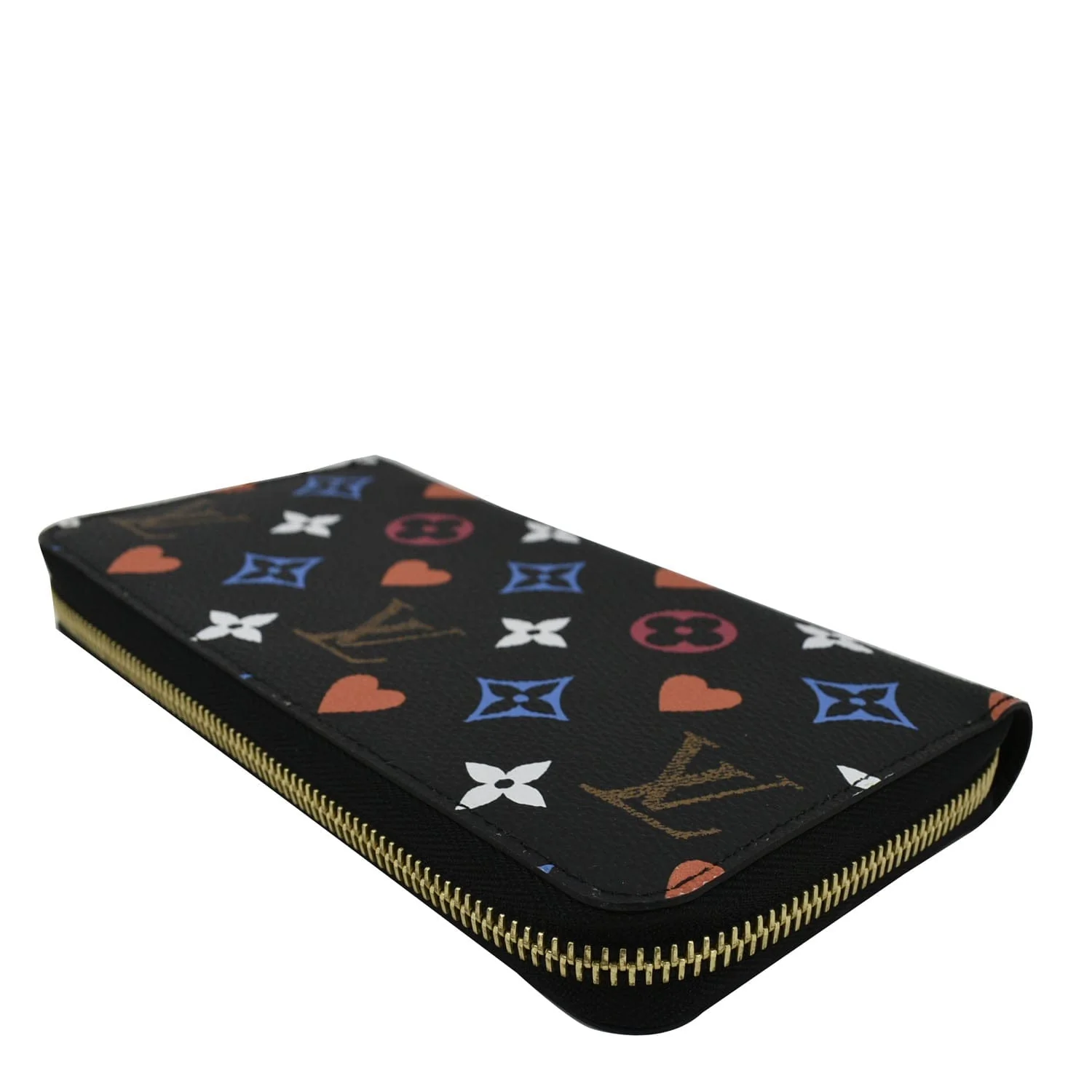 LOUIS VUITTON Game On Multicolor Monogram Canvas Zippy Wallet Black - Image 10