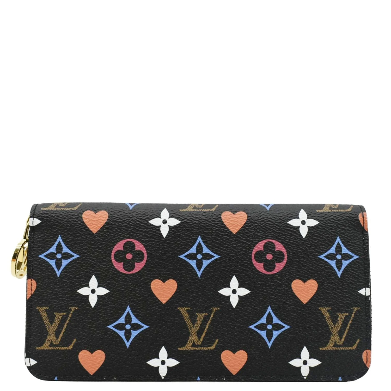 LOUIS VUITTON Game On Multicolor Monogram Canvas Zippy Wallet Black - Image 4