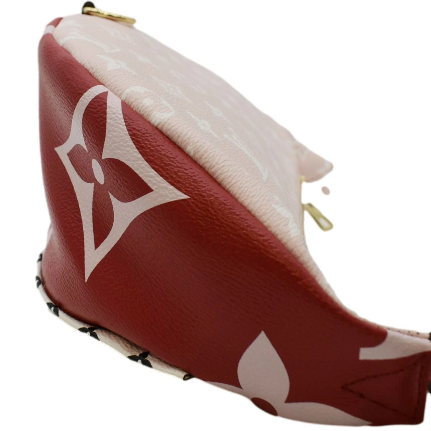 LOUIS VUITTON Giant Monogram Canvas Bumbag Rouge - Image 7