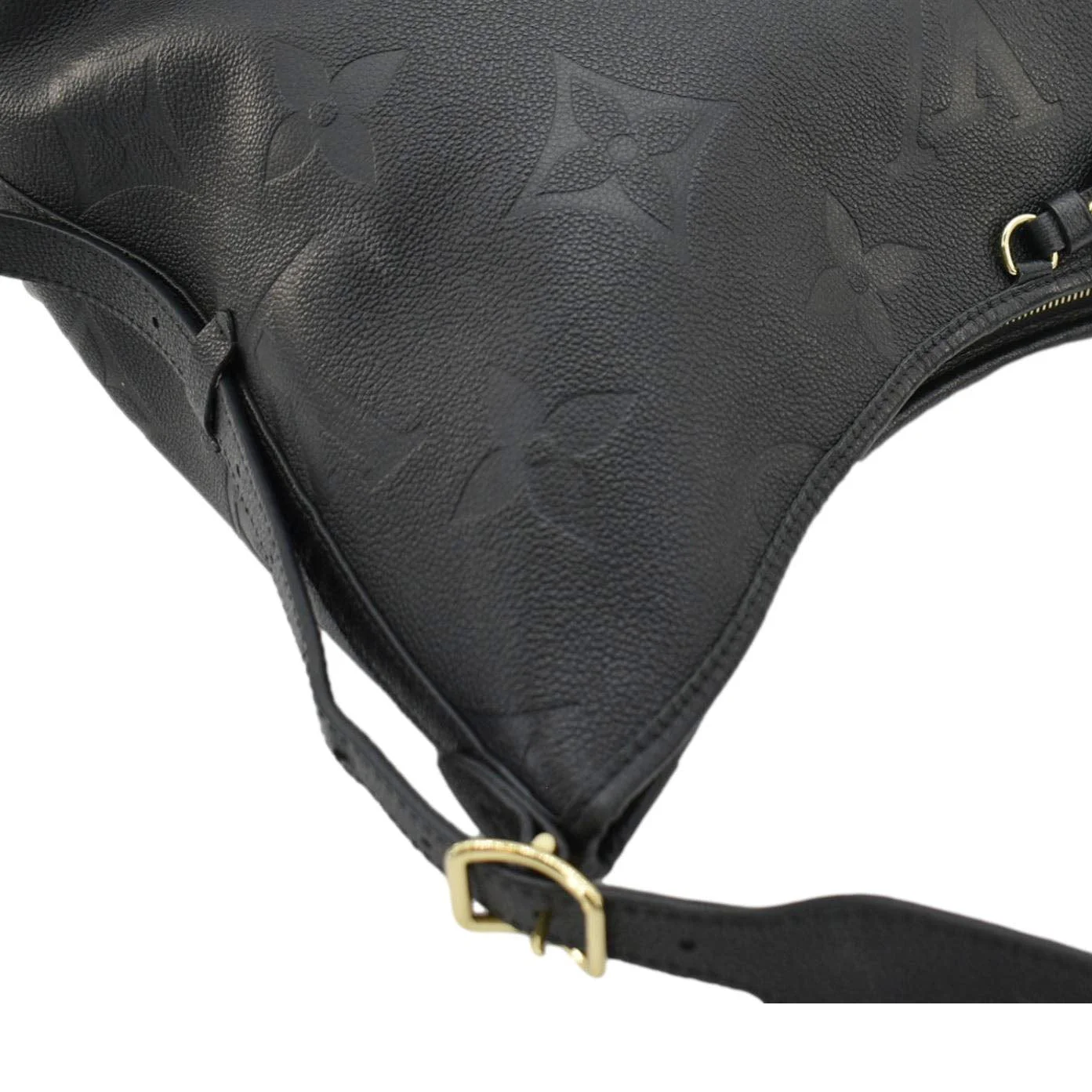 LOUIS VUITTON Carryall MM Empreinte Leather Shoulder Bag Black - Image 6
