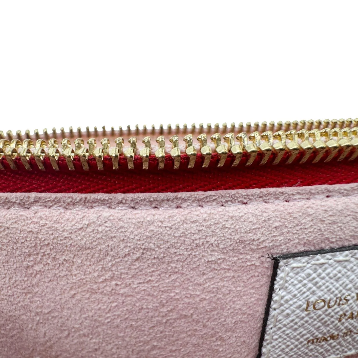 LOUIS VUITTON Double Zip Pochette Giant Monogram Jungle Crossbody Bag Red - Image 17