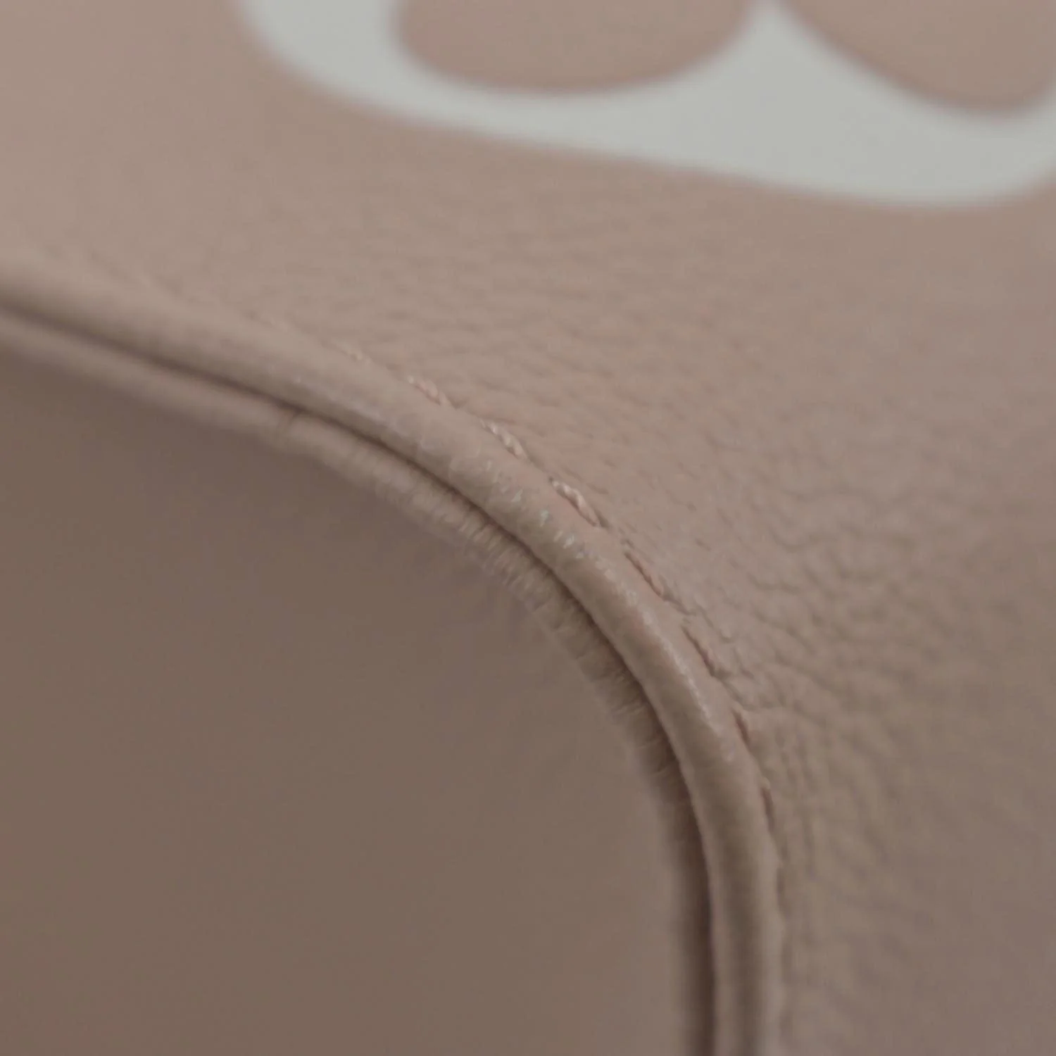 LOUIS VUITTON Onthego MM Giant Monogram Empreinte Leather Tote Shoulder Bag Rose Trianon - Image 9