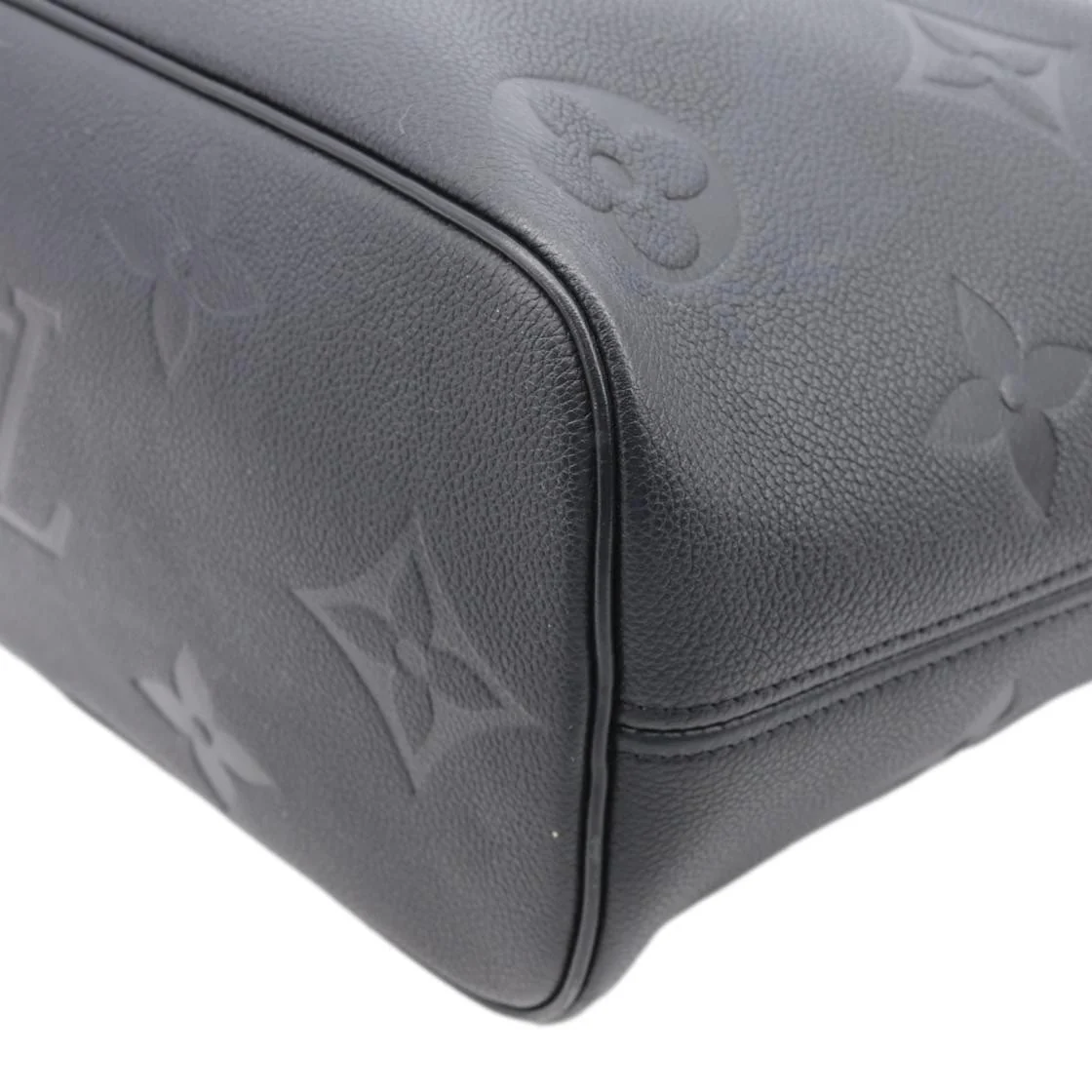 LOUIS VUITTON Neverfull MM Wild At Heart Monogram Empriente Tote Bag Black - Image 8