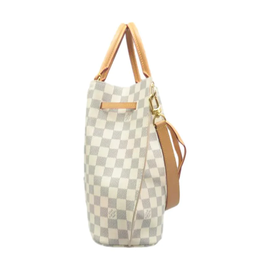 LOUIS VUITTON Girolata Damier Azur Shoulder Bag White - Image 2