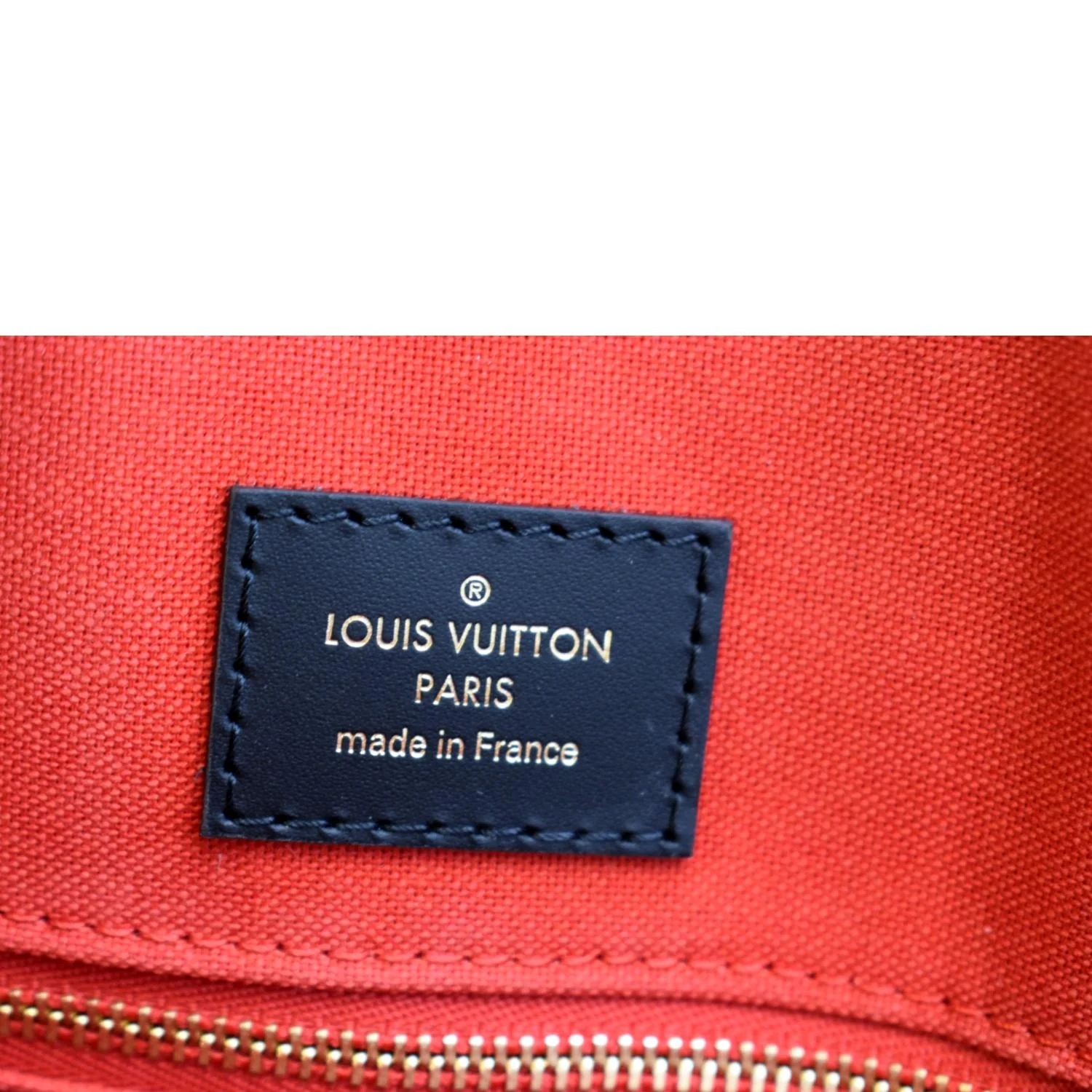 LOUIS VUITTON Onthego GM Giant Monogram Canvas Tote Shoulder Bag Brown - Image 11