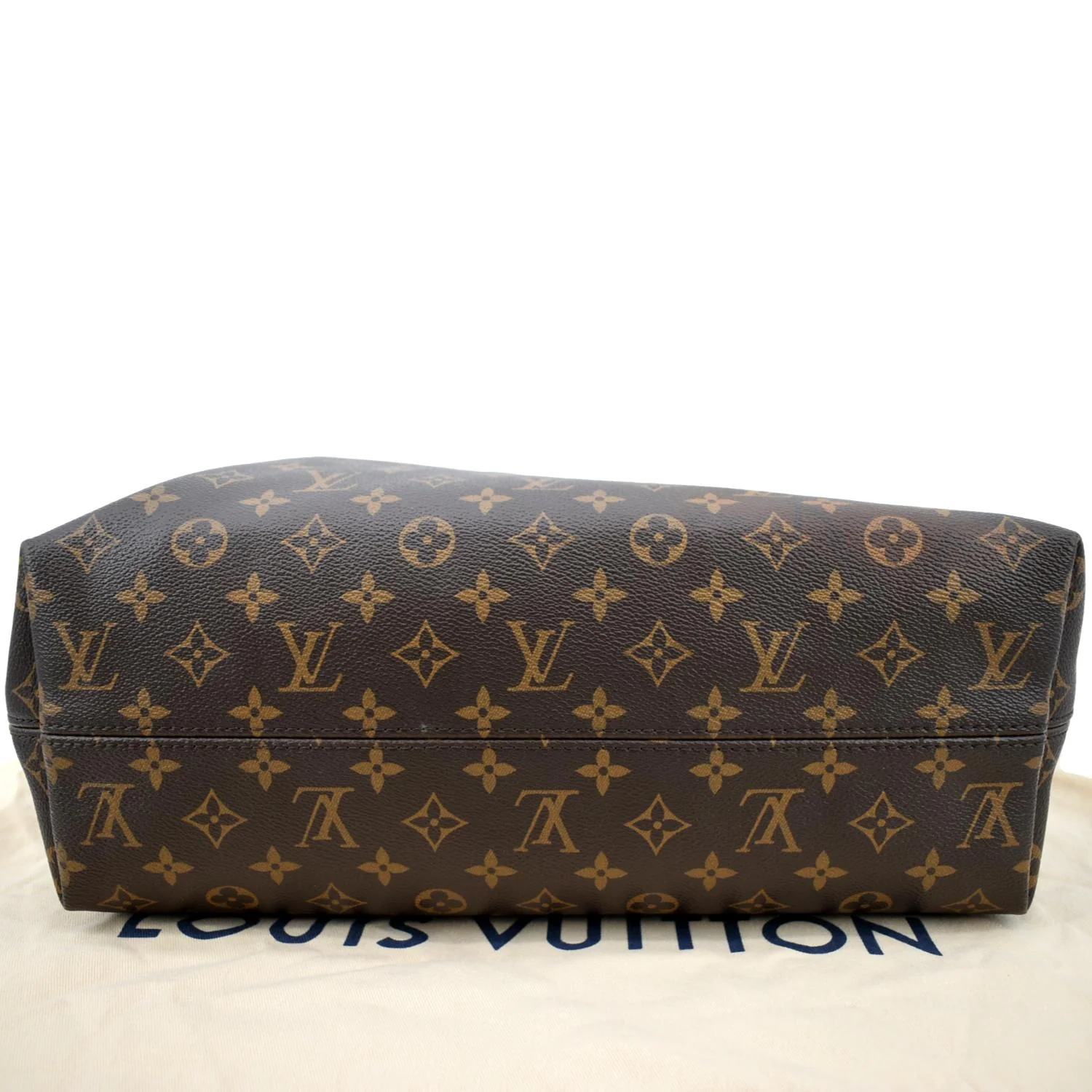 LOUIS VUITTON Graceful MM Monogram Canvas Shoulder Bag Brown - Image 7