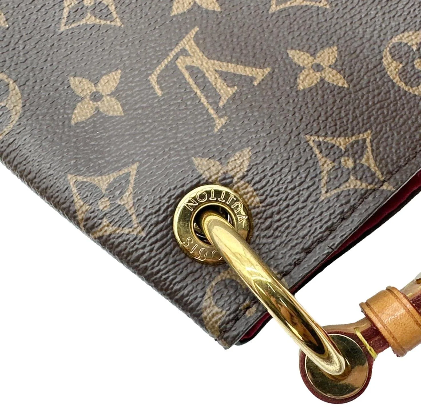 LOUIS VUITTON Graceful MM Monogram Canvas Shoulder Bag Brown - Image 5