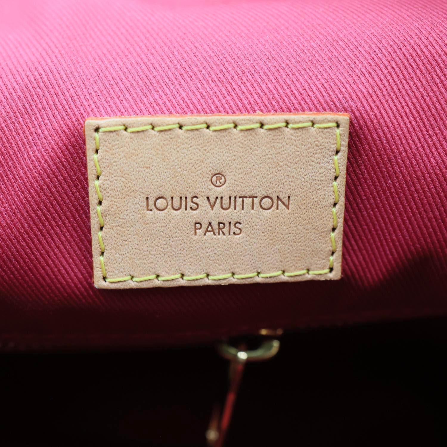 LOUIS VUITTON Graceful PM Monogram Canvas Hobo Bag Brown - Image 10