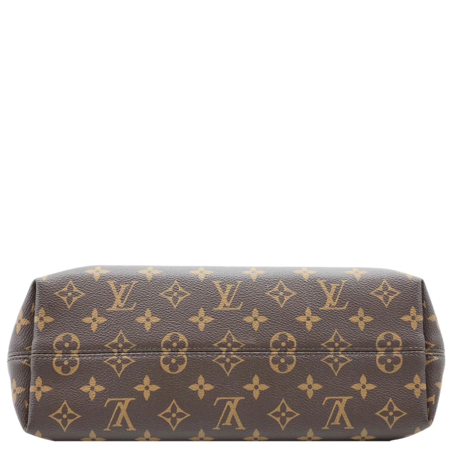 LOUIS VUITTON Graceful PM Monogram Canvas Hobo Bag Brown - Image 4