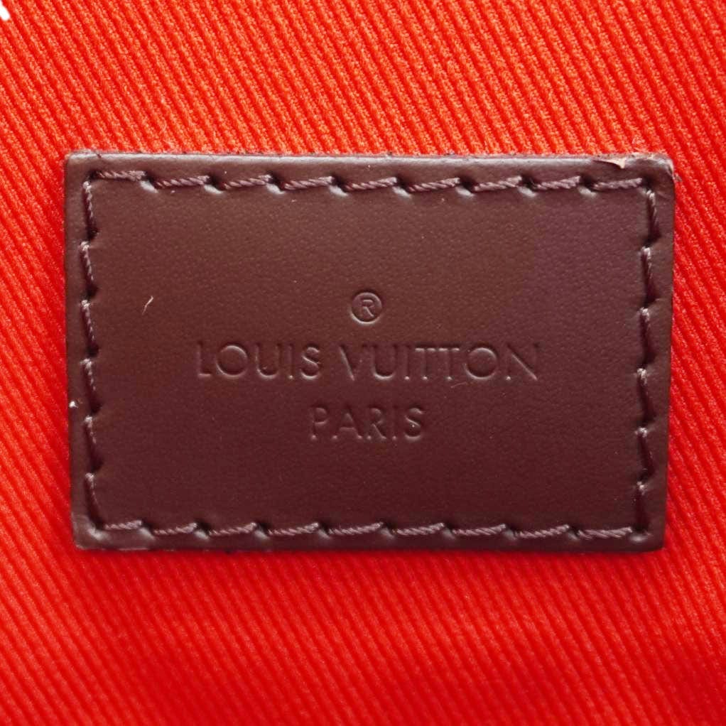 LOUIS VUITTON Graceful MM Damier Ebene Shoulder Bag Brown - Image 14