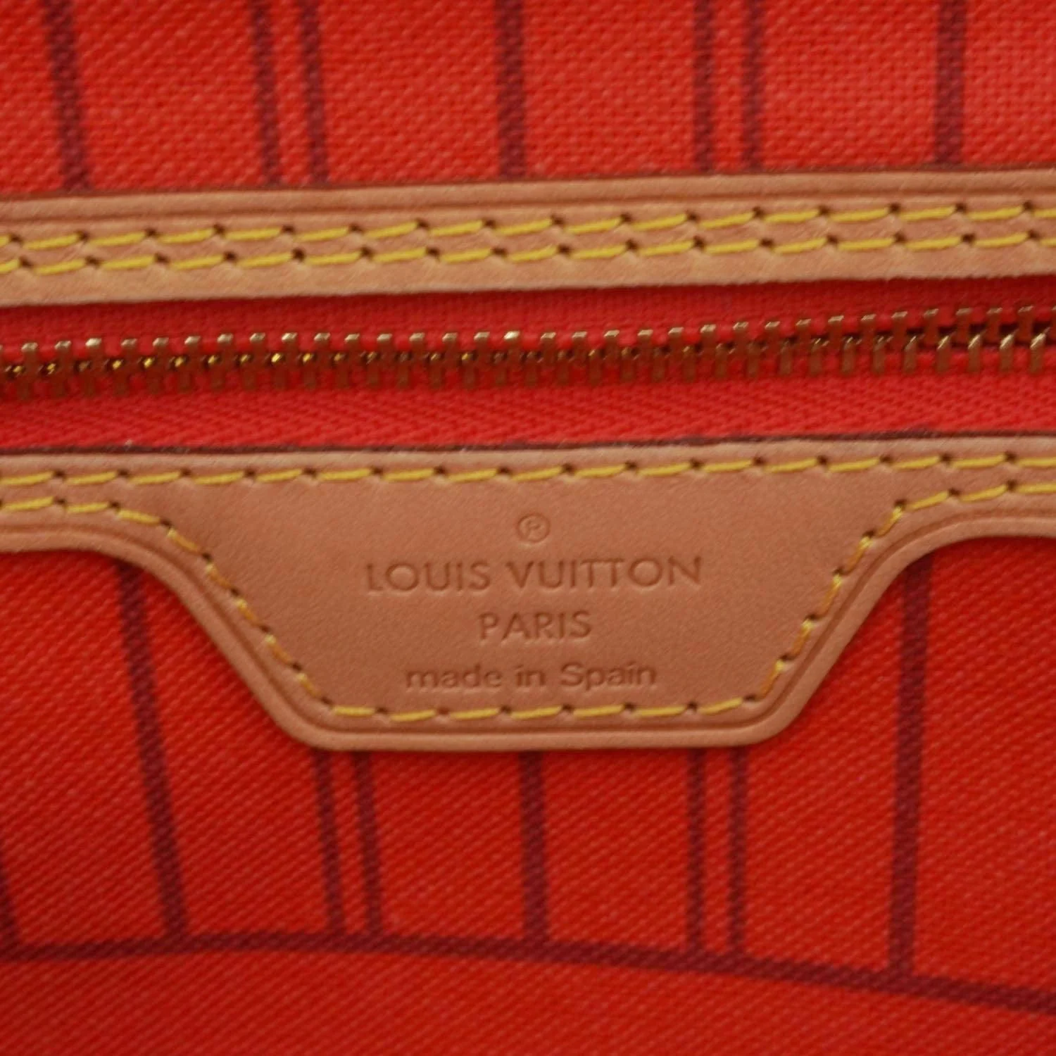 LOUIS VUITTON Neverfull MM Grenade Ramages Monogram Canvas Tote Bag Brown - Image 18