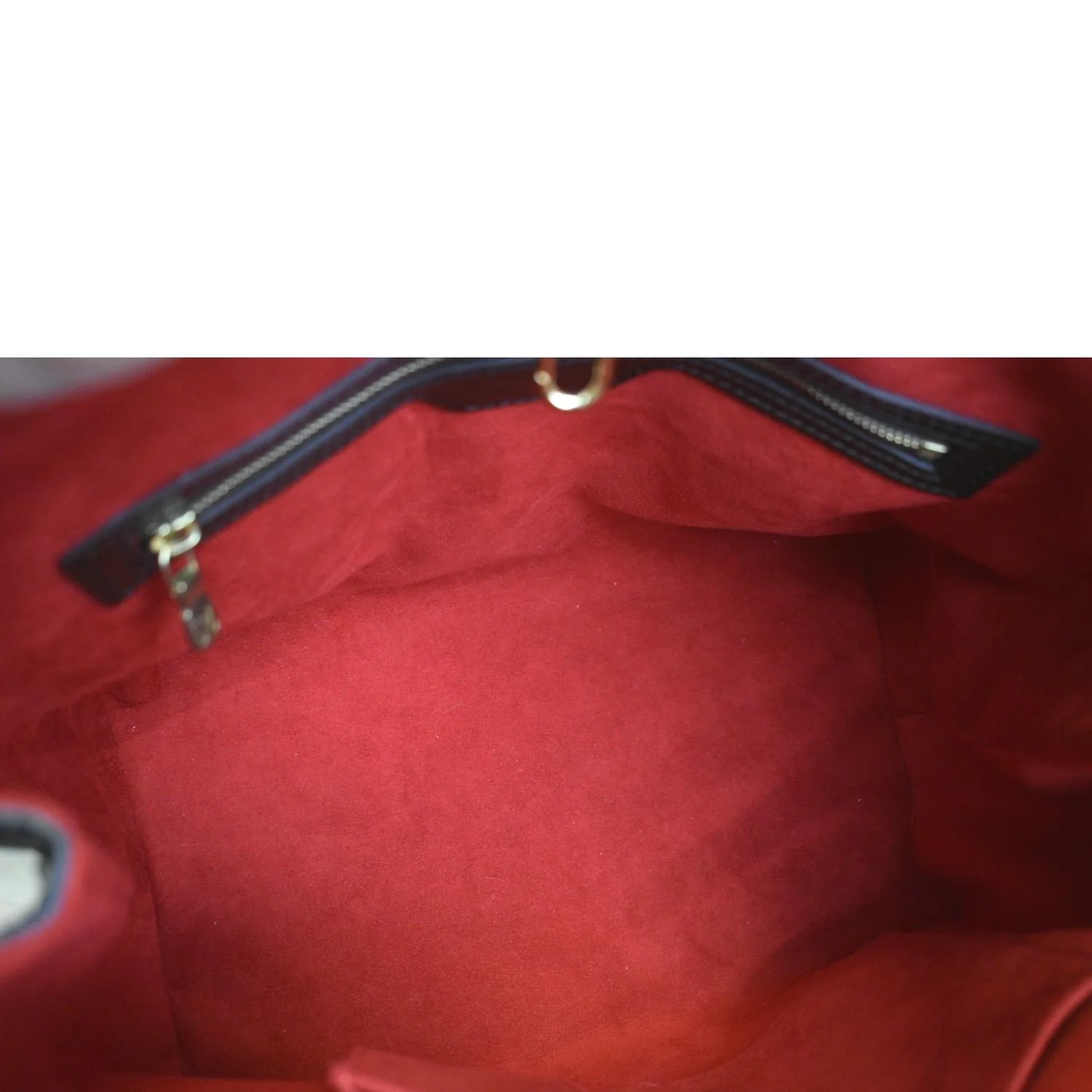 LOUIS VUITTON Hampstead PM Damier Ebene Shoulder Bag Brown - Image 10