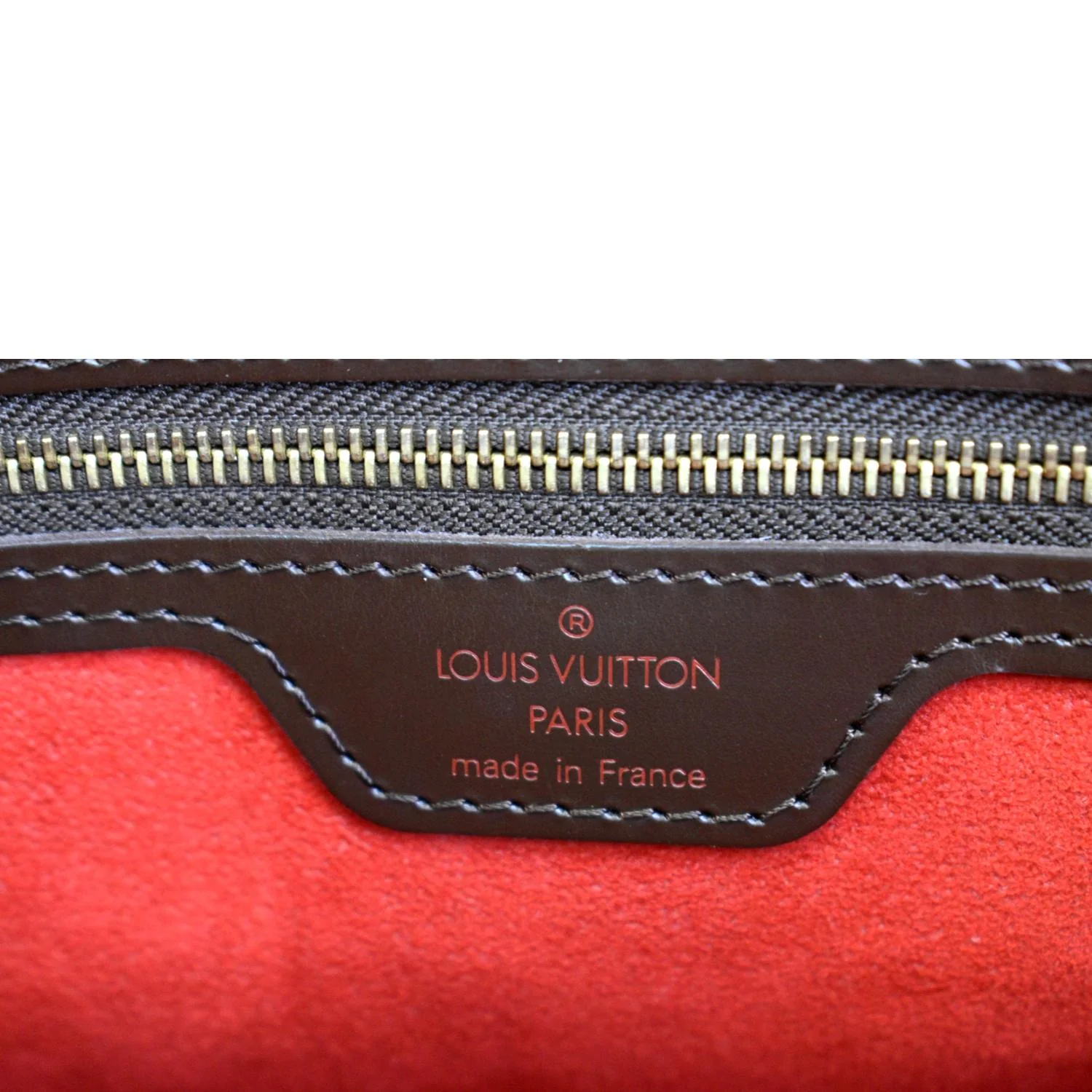 LOUIS VUITTON Hampstead PM Damier Ebene Shoulder Bag Brown - Image 11