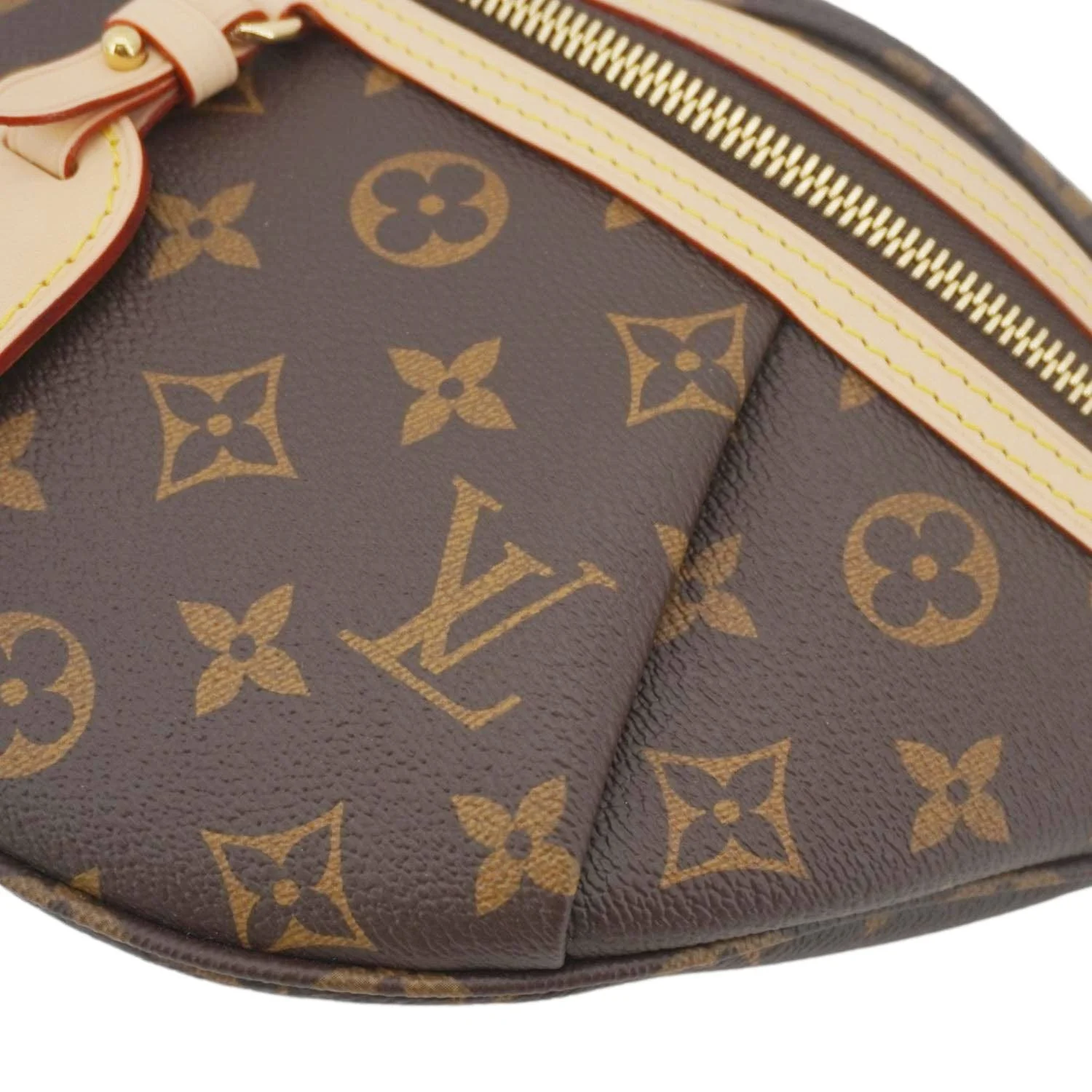 LOUIS VUITTON High Rise Monogram Canvas Bumbag Brown - Image 11