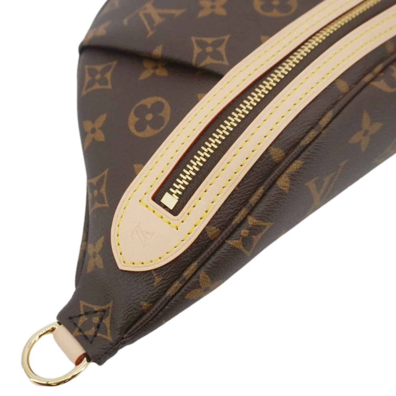 LOUIS VUITTON High Rise Monogram Canvas Bumbag Brown - Image 8