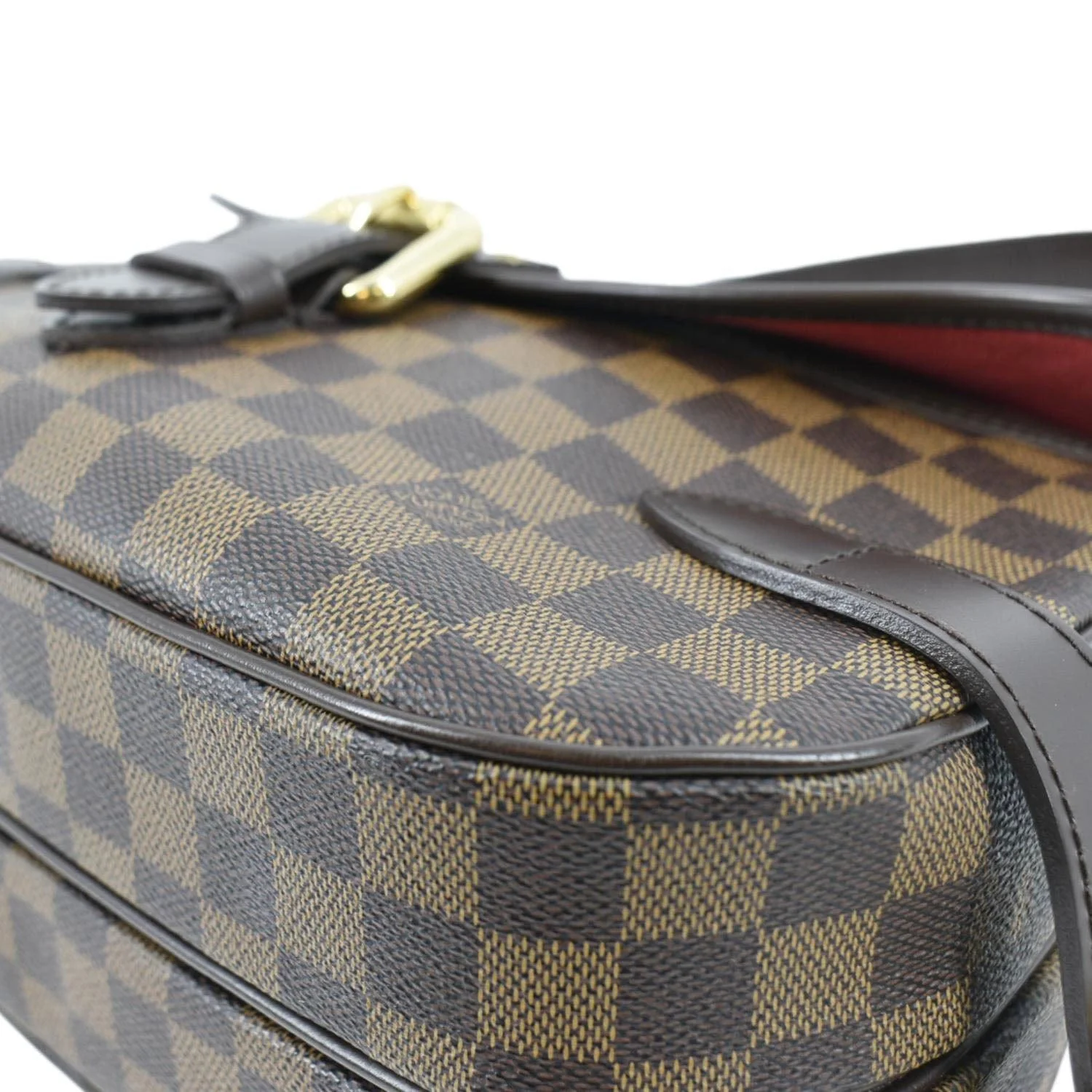 LOUIS VUITTON Highbury Damier Ebene Shoulder Bag Brown - Image 8