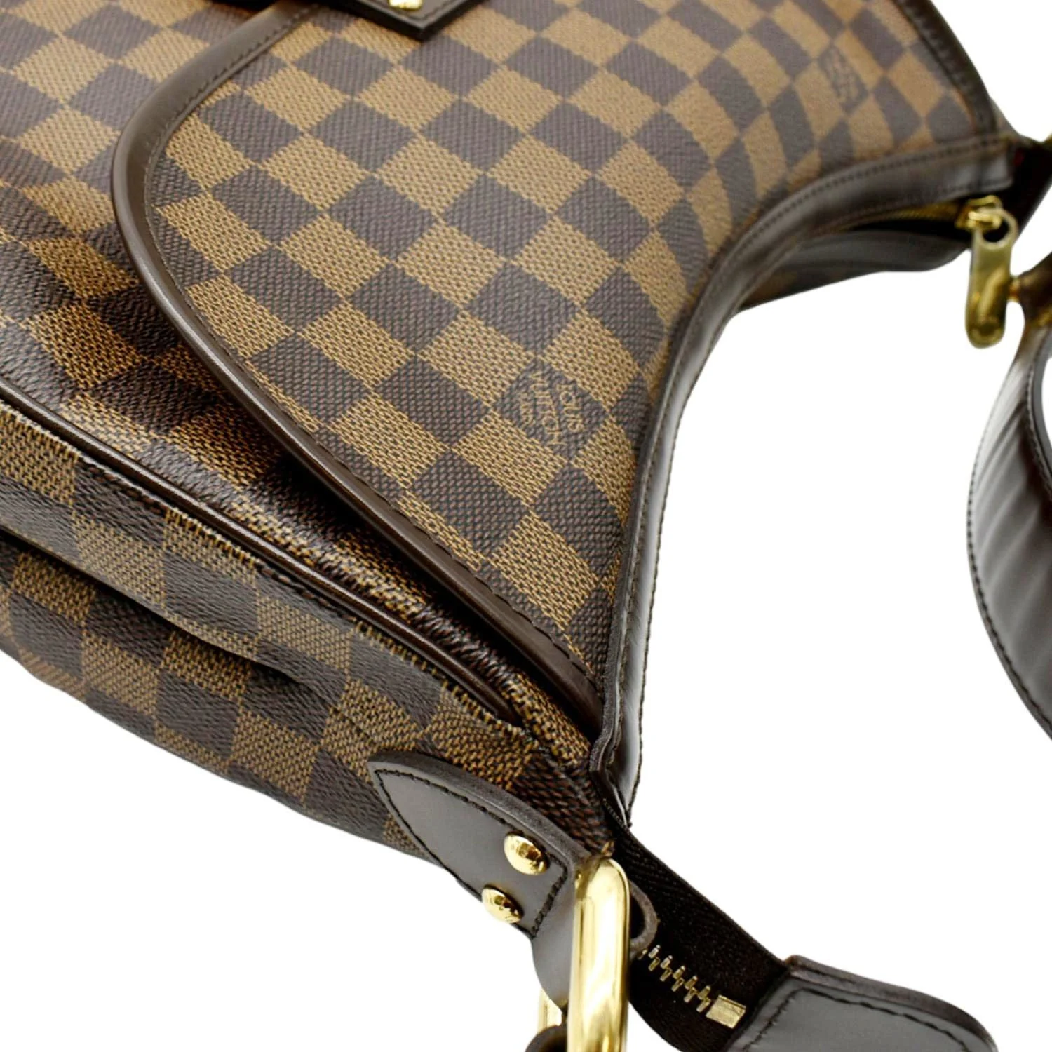LOUIS VUITTON Highbury Damier Ebene Shoulder Bag Brown - Image 5