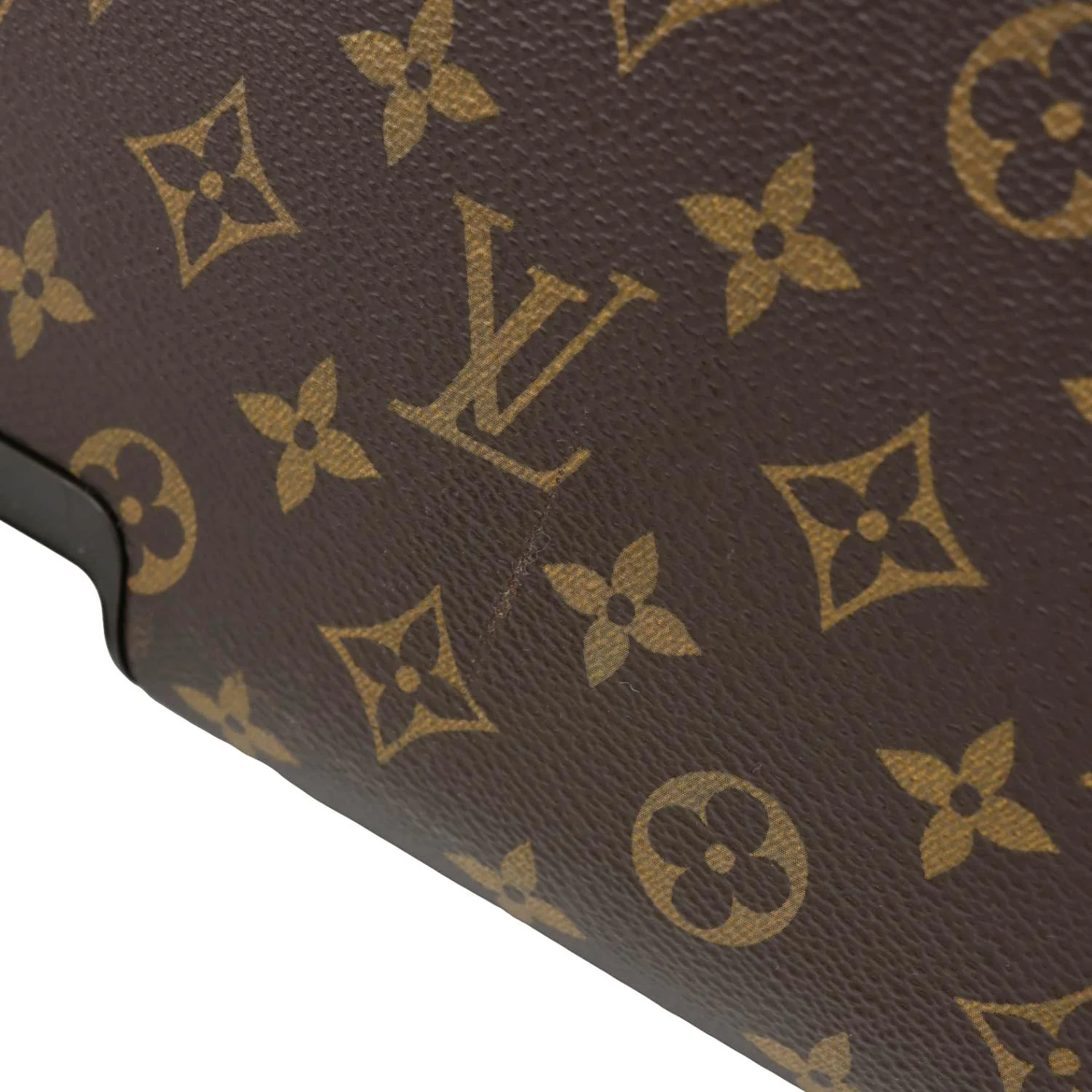 LOUIS VUITTON Horizon 55 Monogram Canvas Travel Bag Brown - Image 12