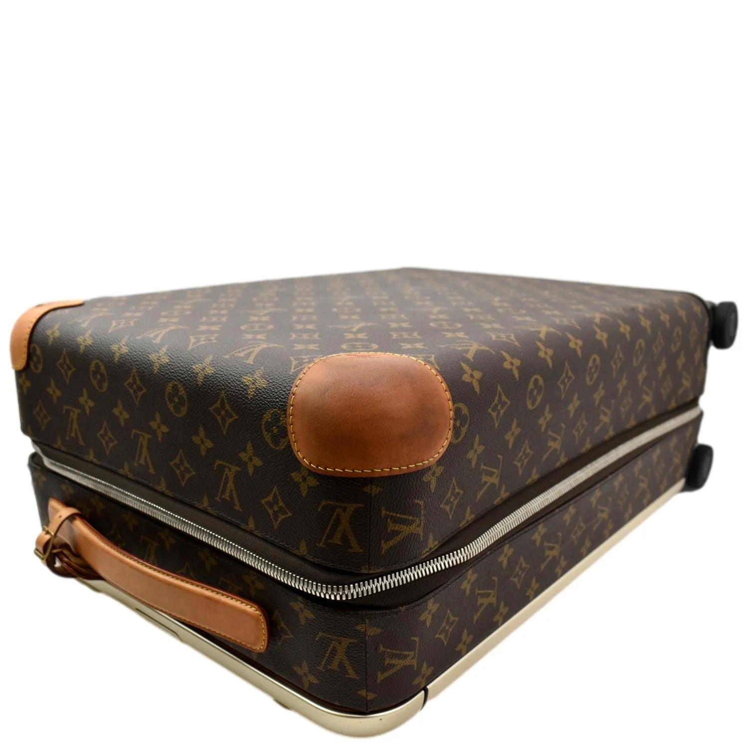 LOUIS VUITTON Horizon 55 Monogram Canvas Rolling Suitcase Brown - Image 4