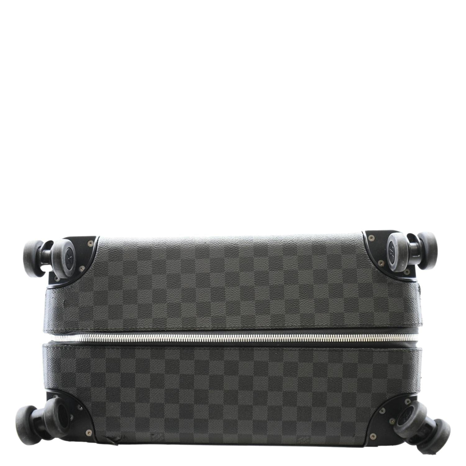 LOUIS VUITTON Horizon 55 Damier Graphite Canvas Travel Bag Black - Image 9