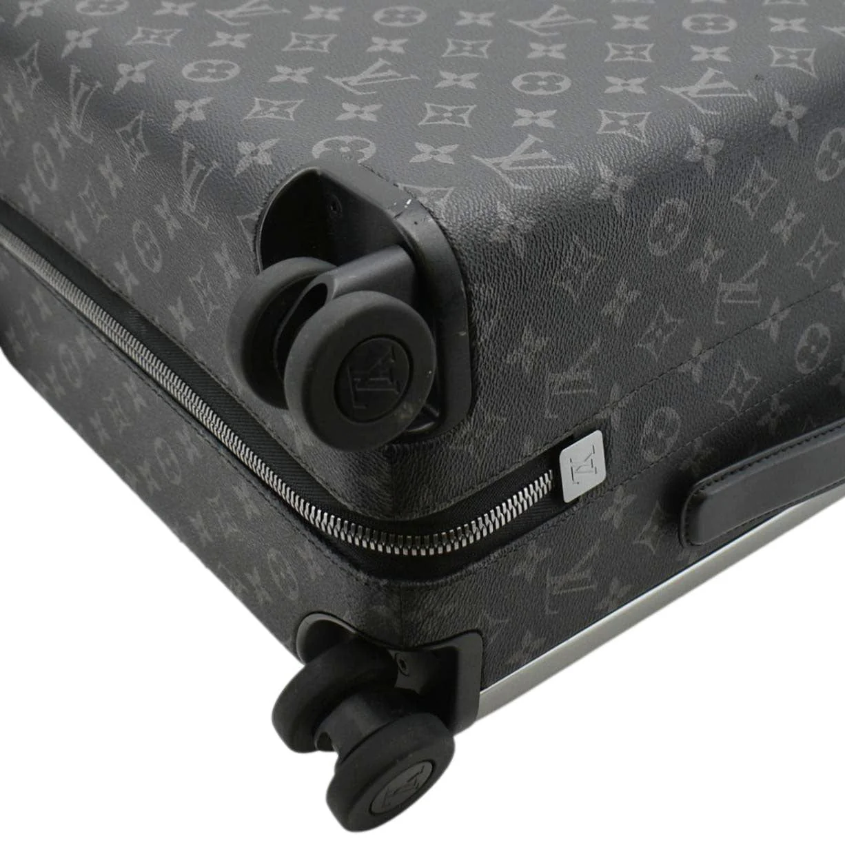 LOUIS VUITTON Horizon 55 Monogram Eclipse Canvas Rolling Suitcase Black - Image 11