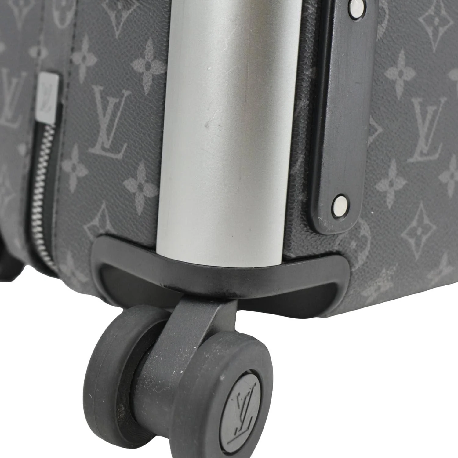 LOUIS VUITTON Horizon 55 Monogram Eclipse Canvas Rolling Suitcase Black - Image 12