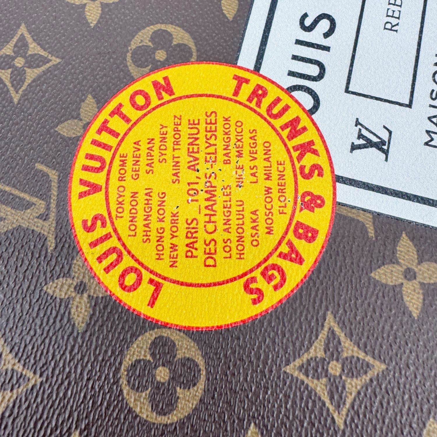 LOUIS VUITTON Horizon 55 My World Tour Monogram Canvas Travel Bag Brown - Image 25