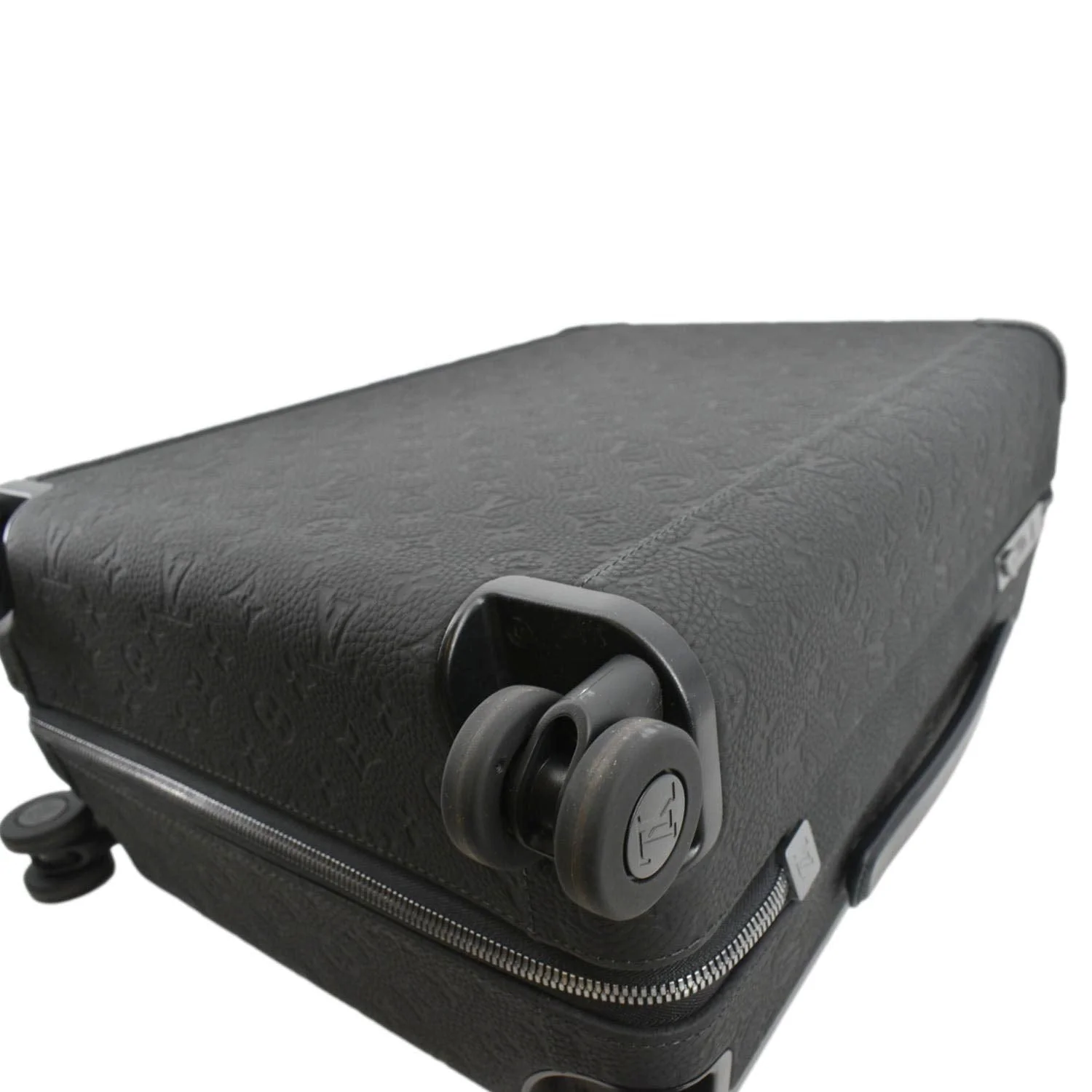 LOUIS VUITTON Horizon 55 Taurillon Leather Rolling Suitcase Black - Image 7