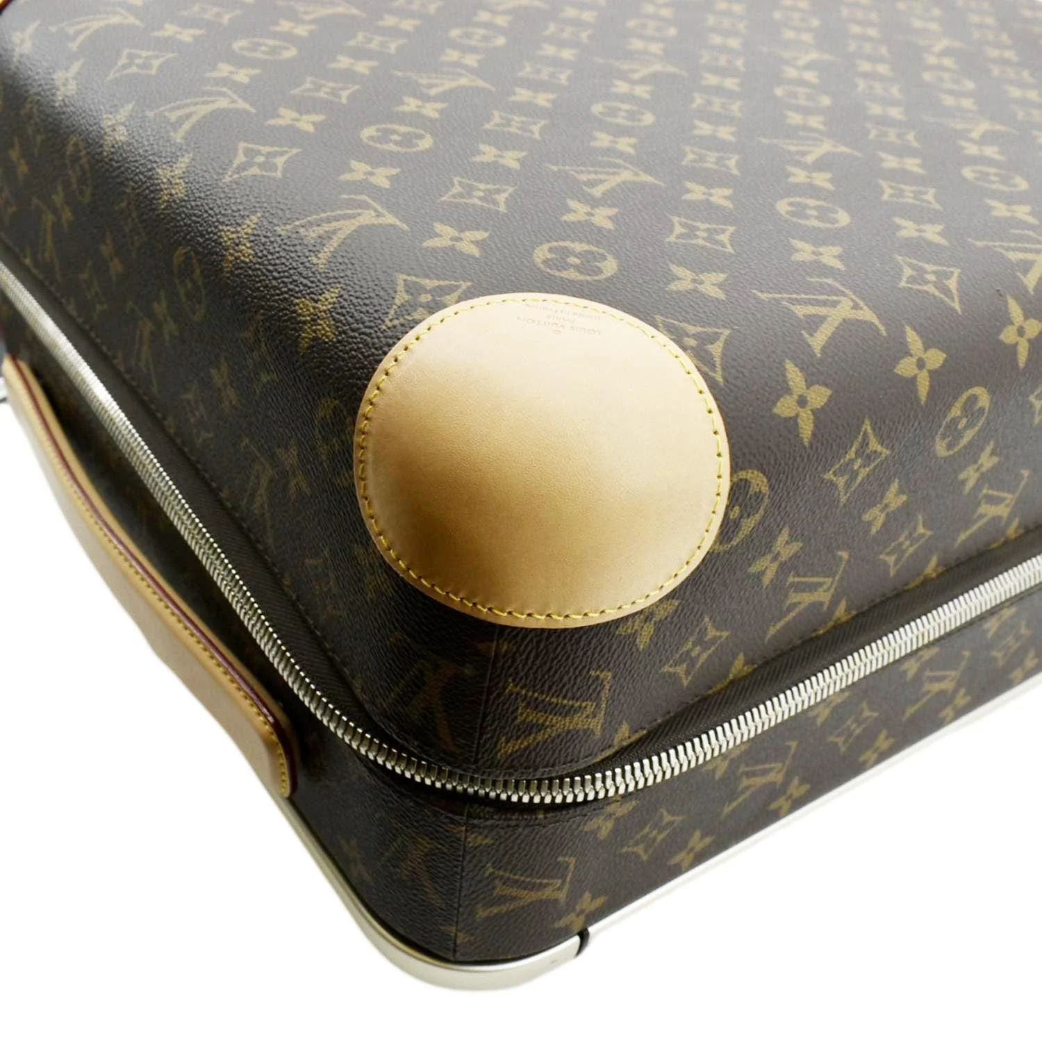 LOUIS VUITTON Horizon 55 Monogram Canvas Rolling Suitcase Brown - Image 7